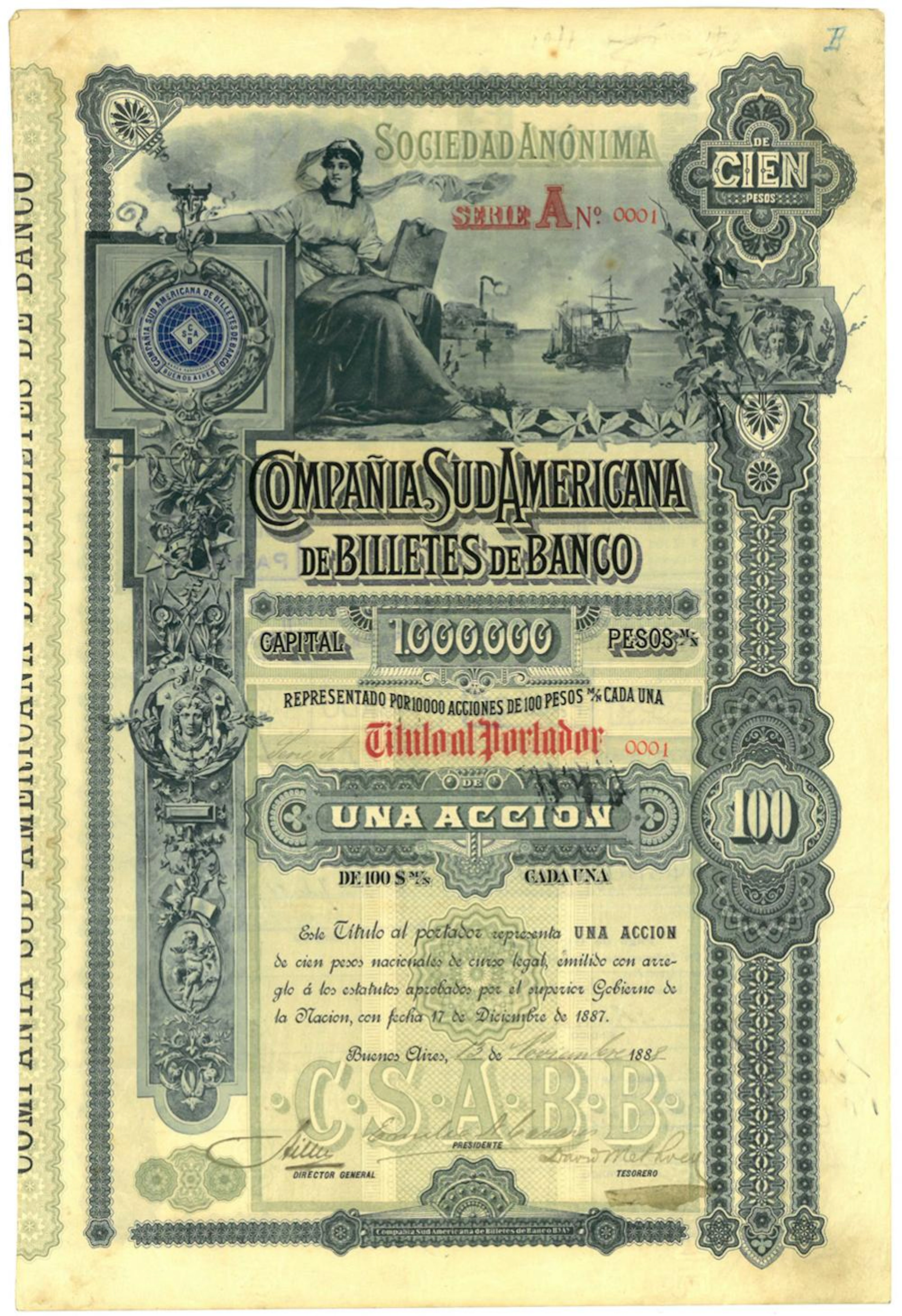 Compania Sud Americana de Billetes de Banco