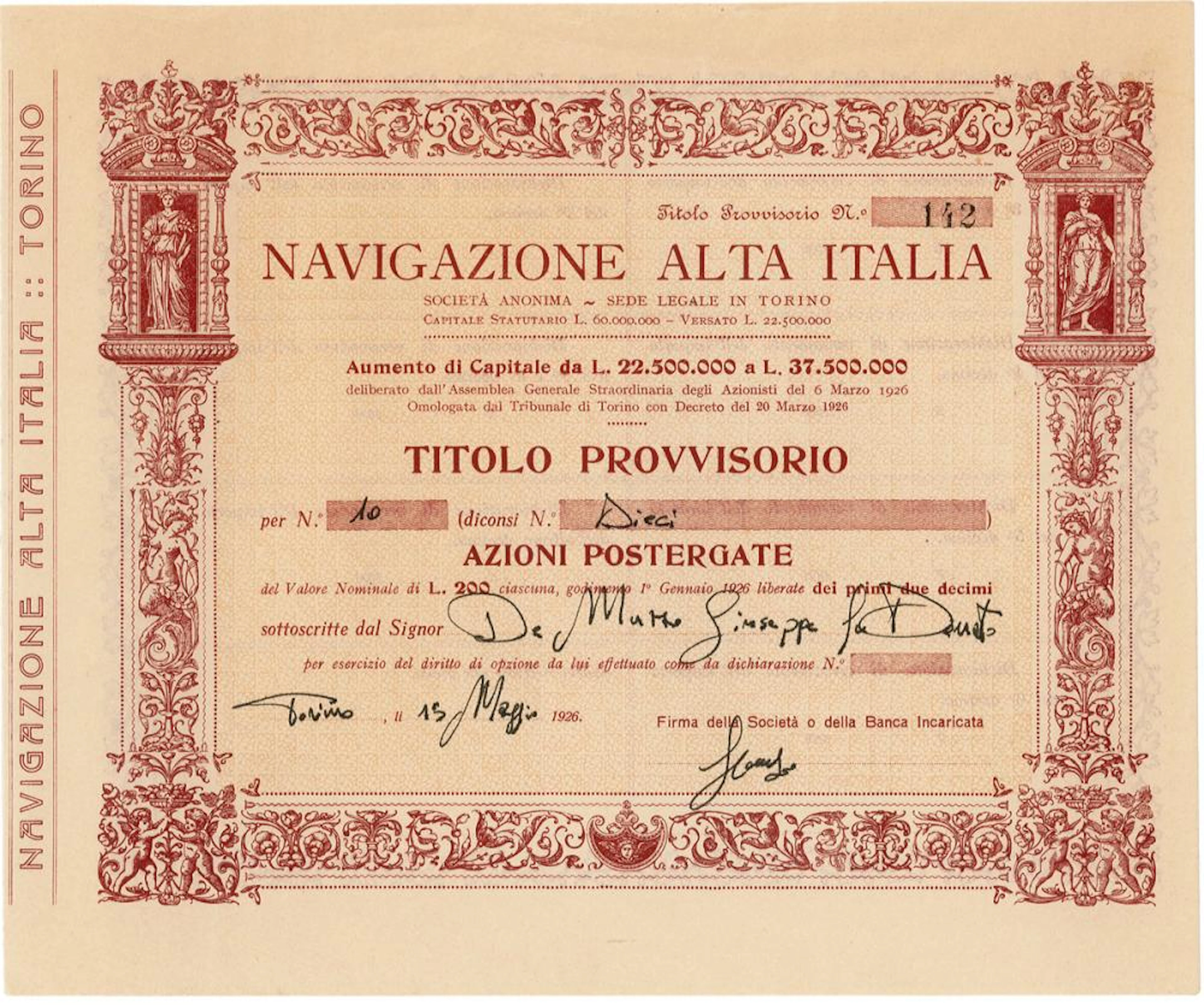 avigazione Alta Italia NAI