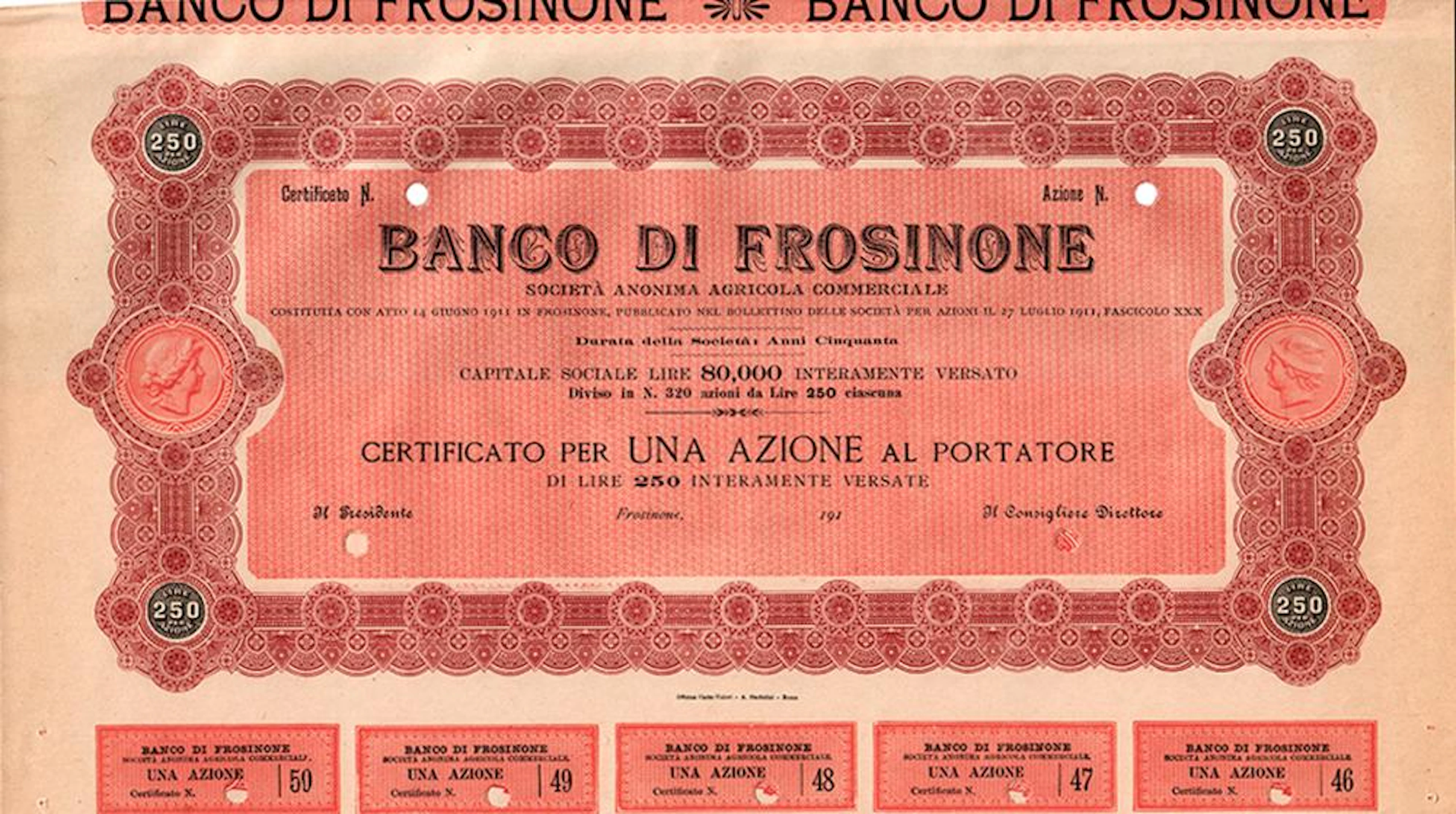 Banco di Frosinone Società Anonima Agricola Commerciale