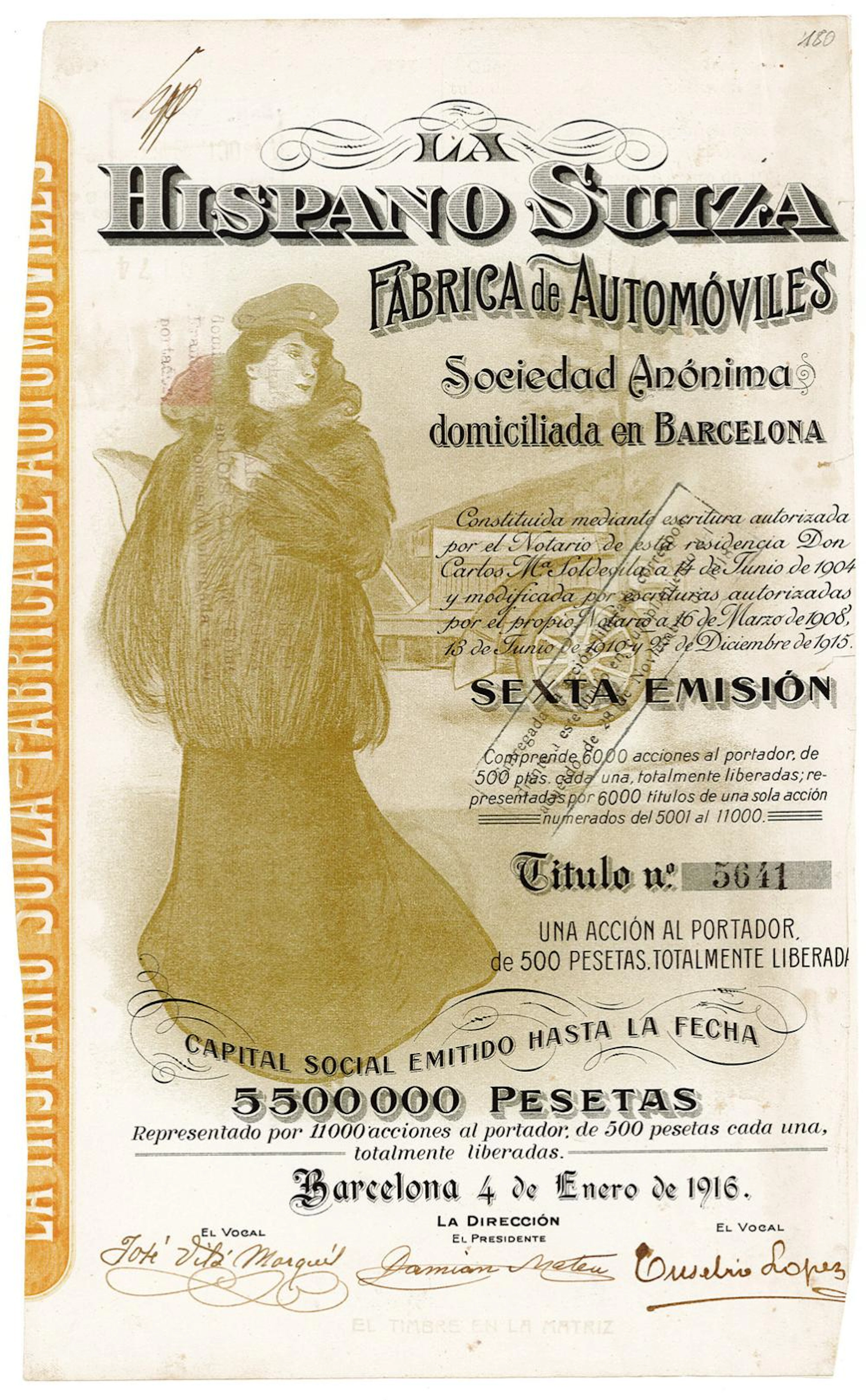 La Hispano Suiza - Fábrica de Automoviles