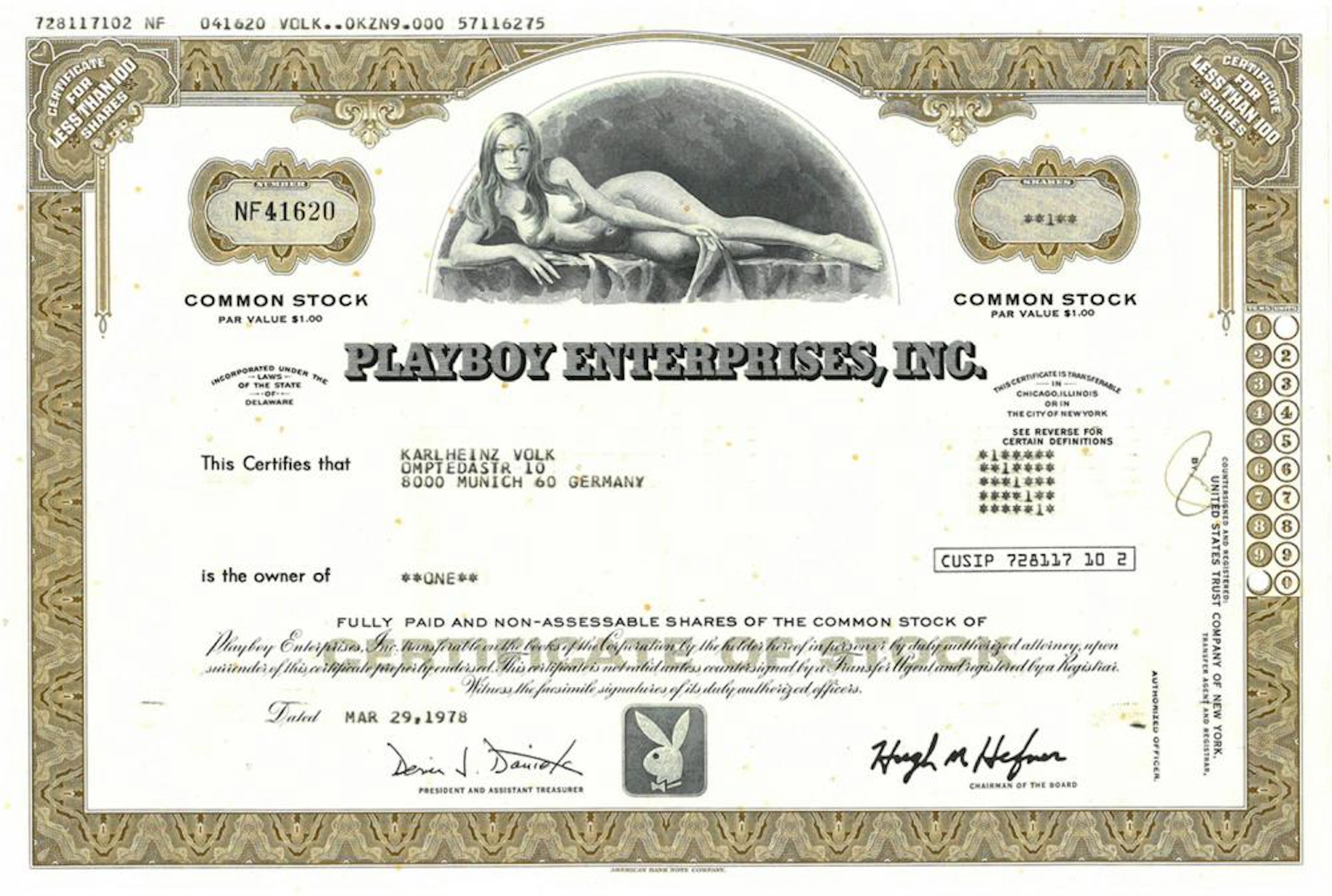 Playboy Entreprises Inc.