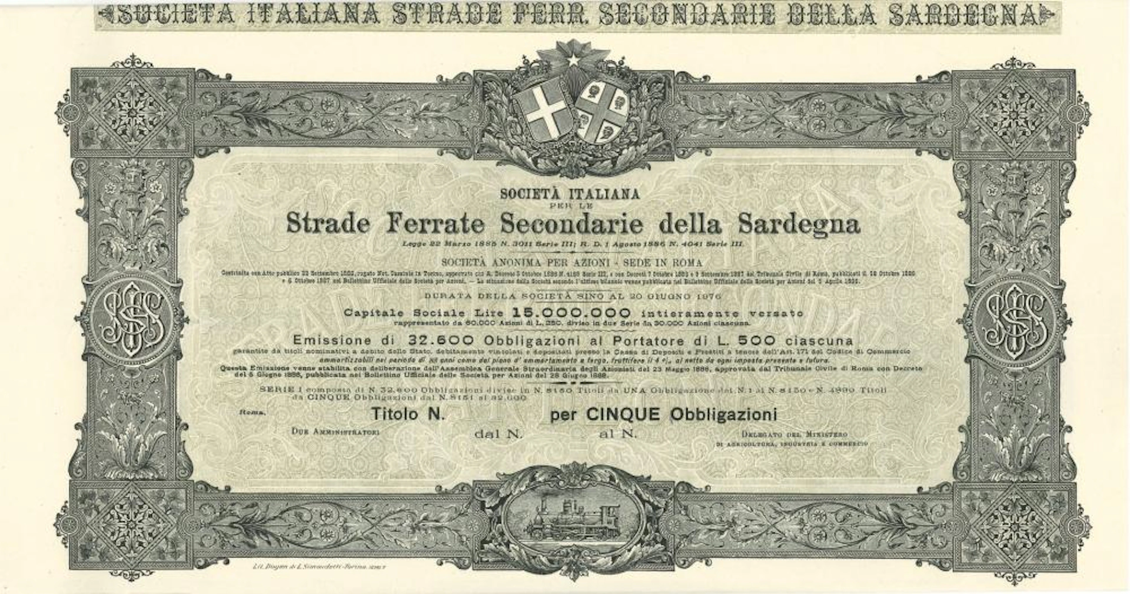 Società Italiana per le Strade Ferrate Secondarie della Sardegna 4%