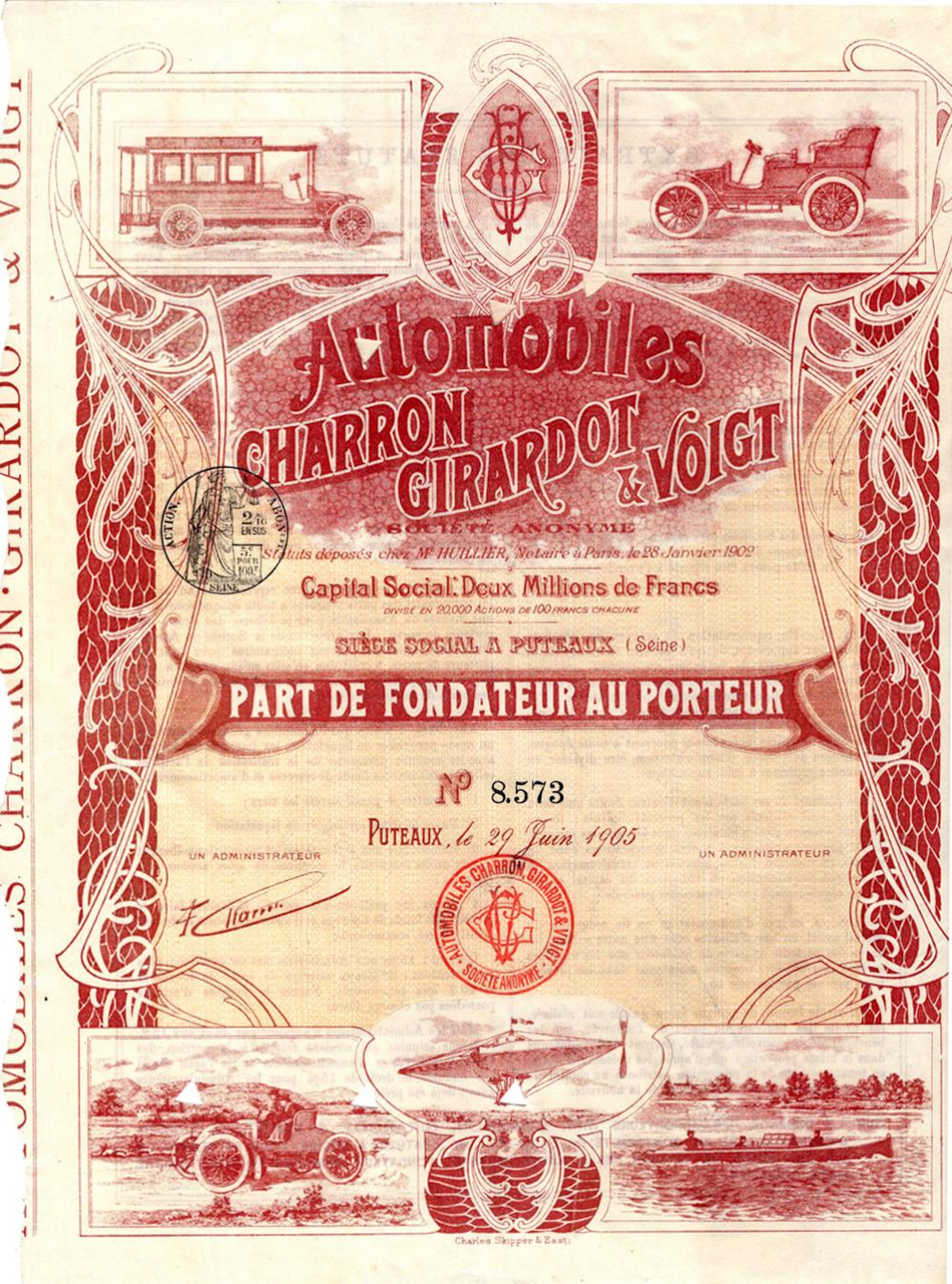 Automobiles Charron, Girardot & Voigt - CGV