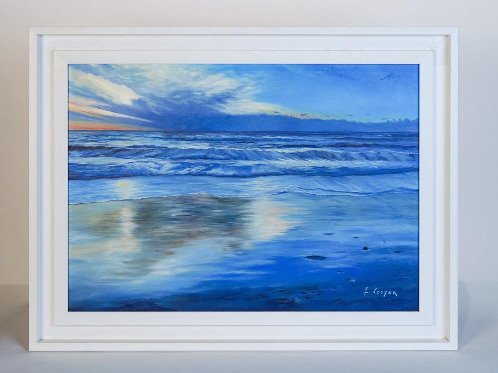 Painterly Landscape Oil on Canvas - Andrea Cerqua