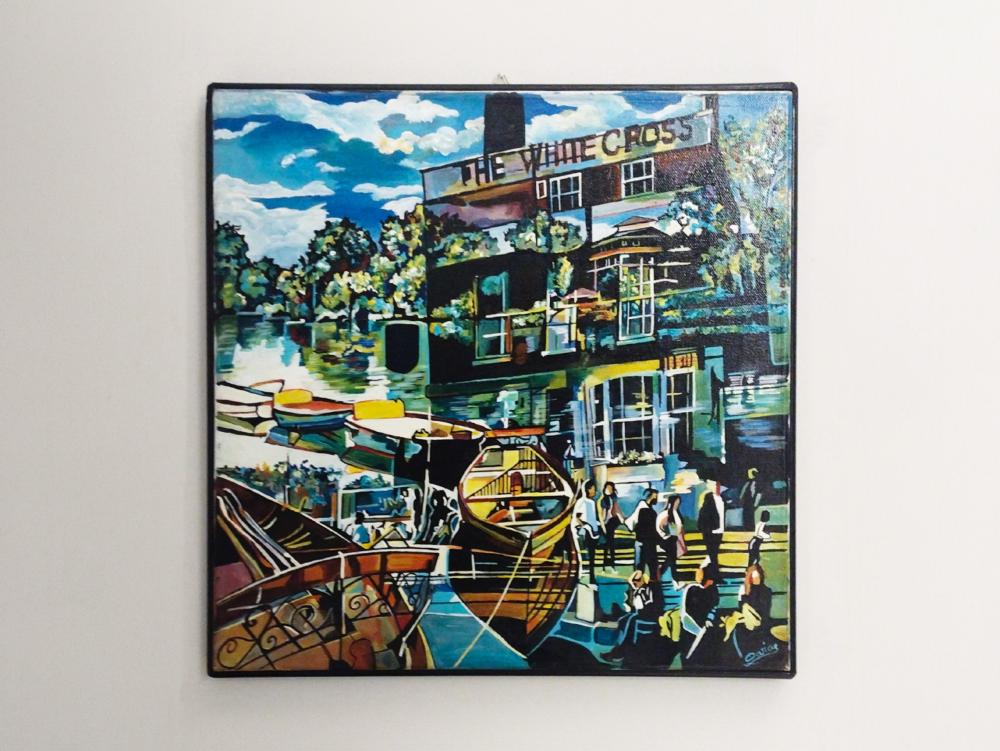 Contemporary Acrylic Painting - Marian Rodriguez Vigil