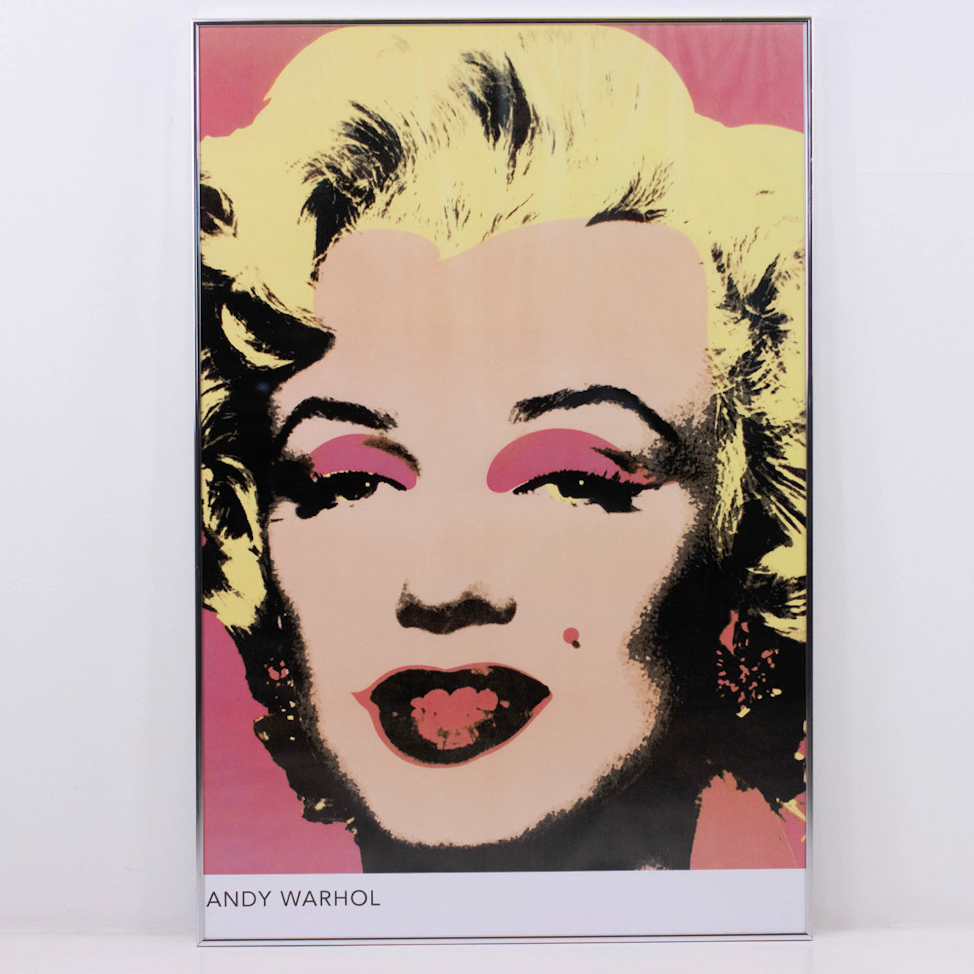 Andy Warhol (e.), inramat tryck, Marilyn Monroe, 60x90 cm