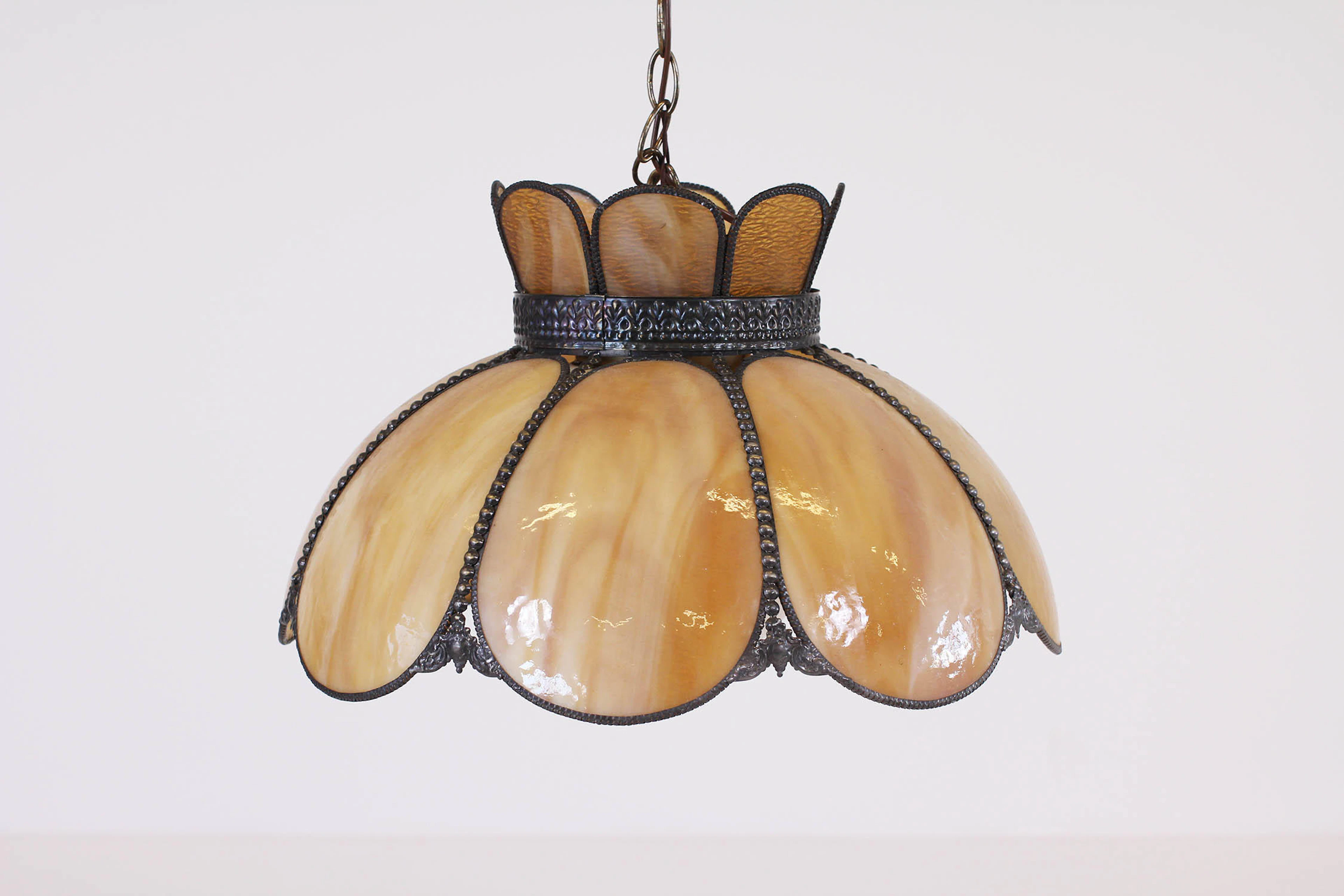 Taklampa, Tiffanystil, Gramercy Park NY