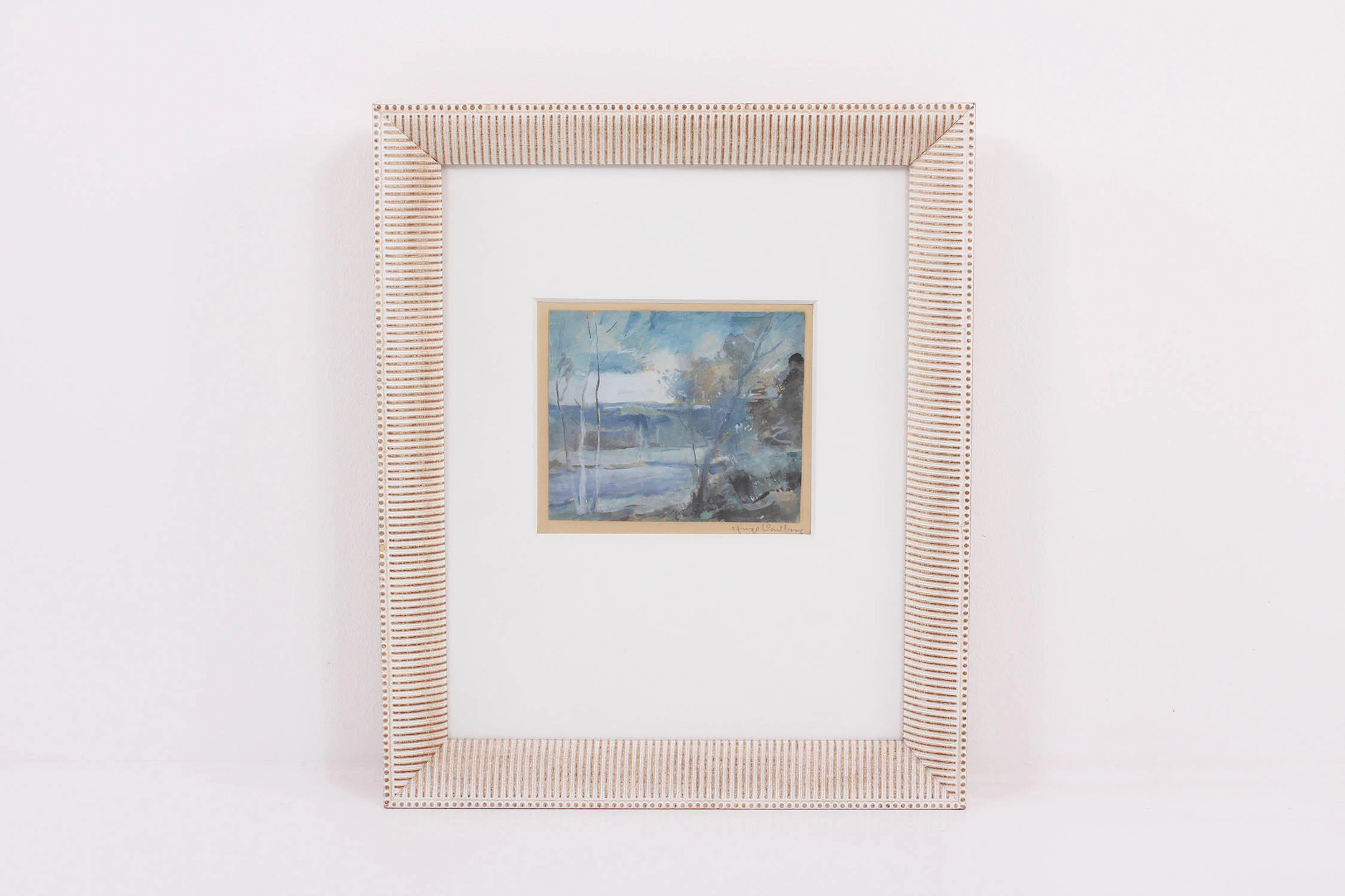 Hugo Carlberg, akvarell, signerad, 30x30 cm