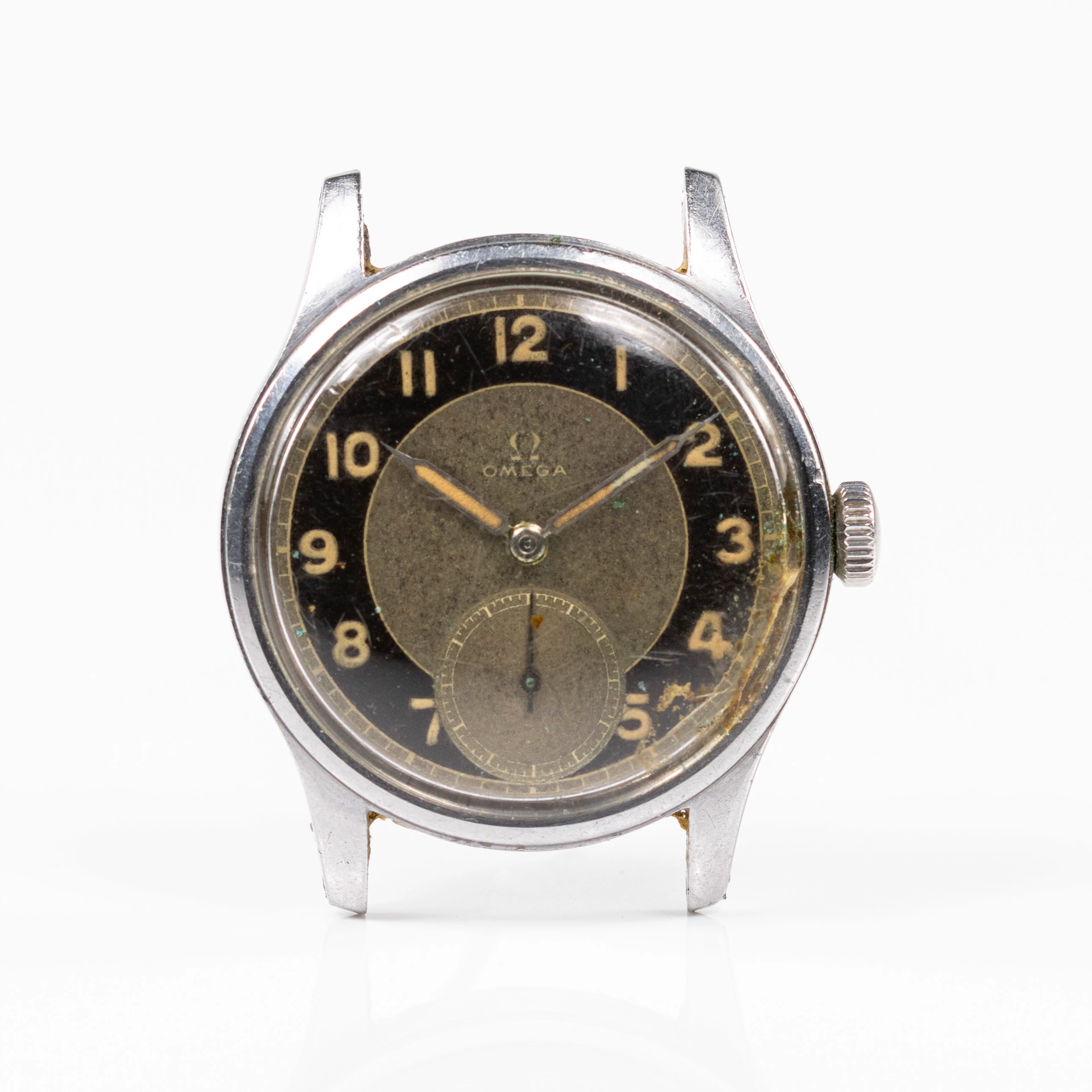Omega, Suverän, 2400, 35 mm, rostfritt stål, 1944