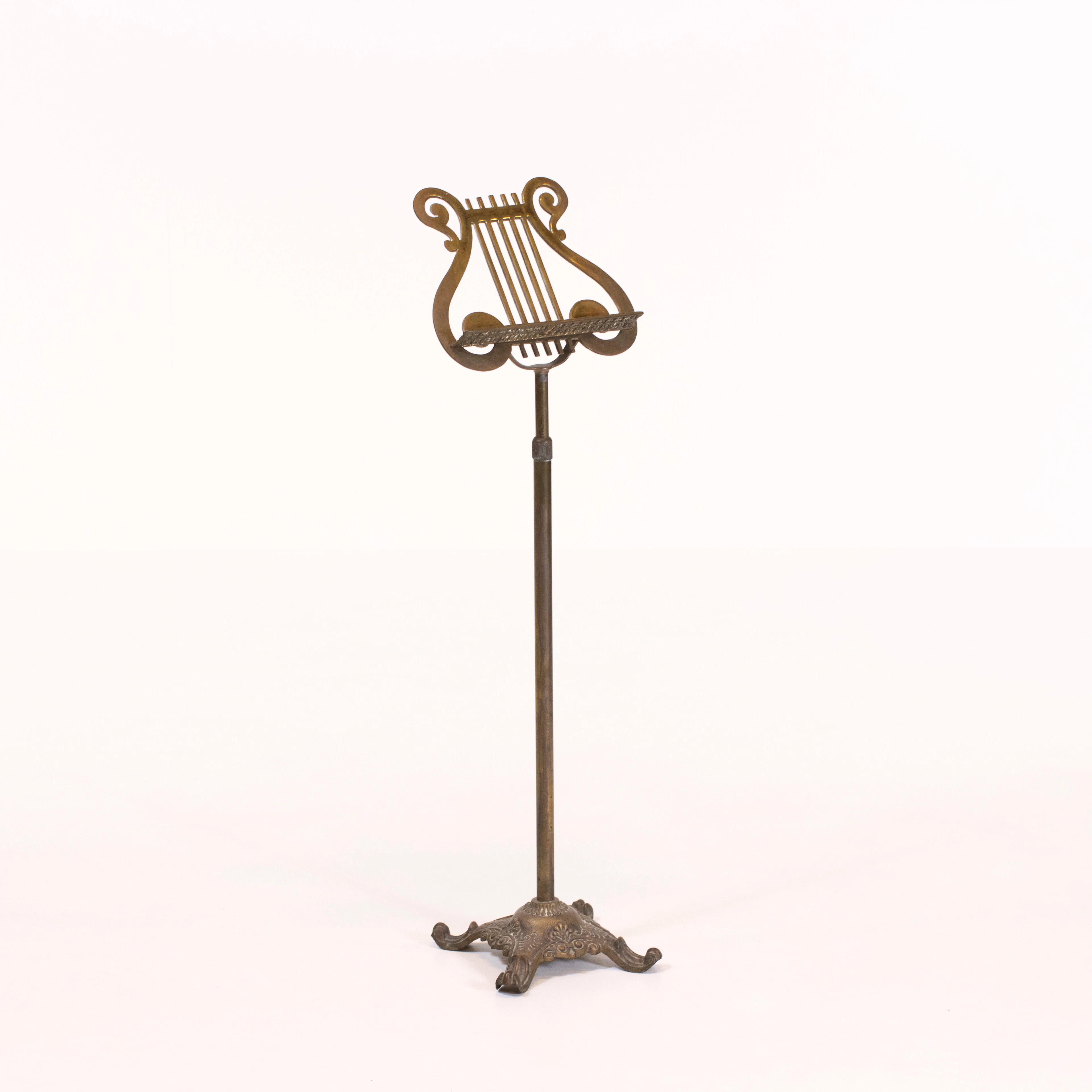 Notställ, mässing, 1900-tal, höjd 110 cm