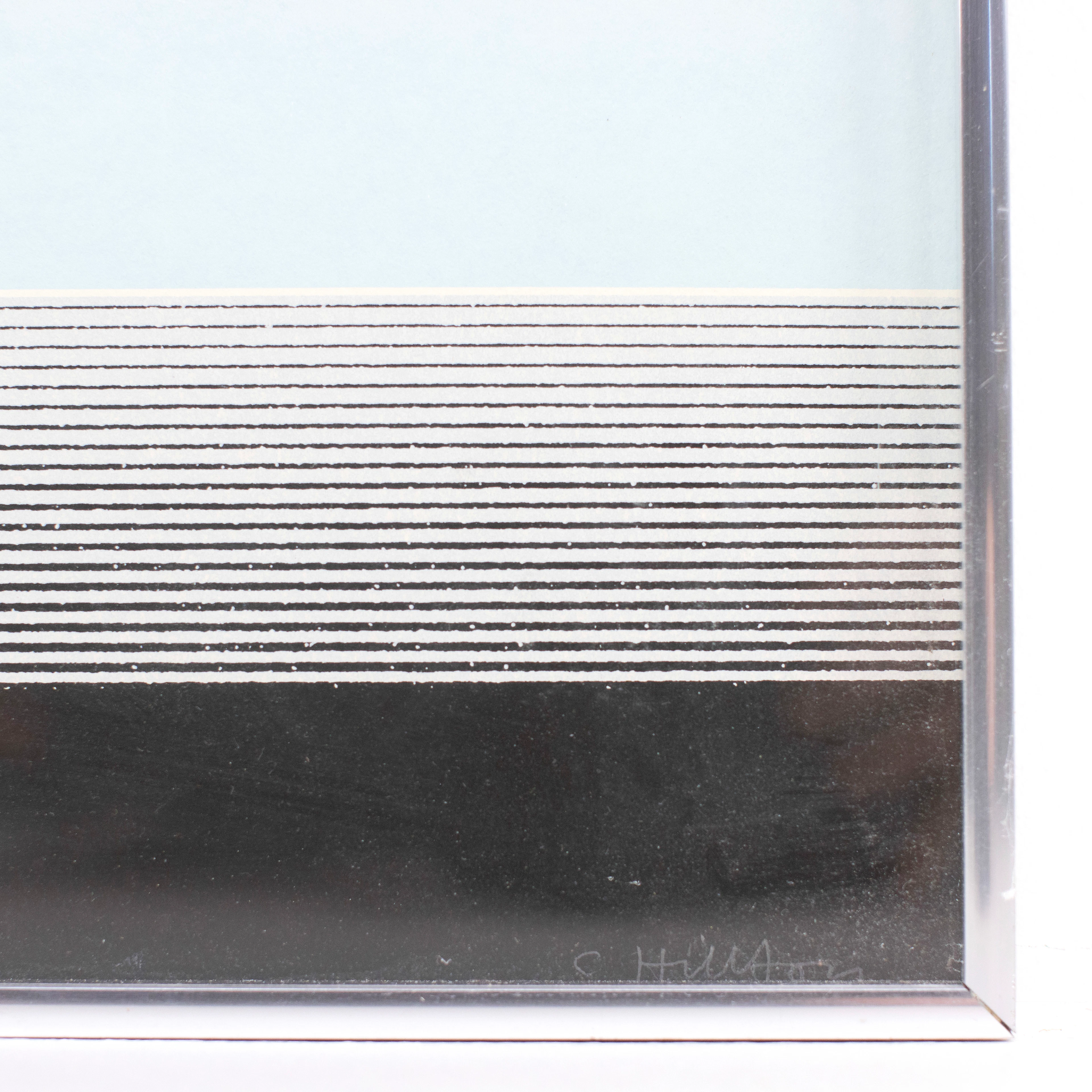 Curt Hillfon, litografi, 20/200, signerad, 49x62 cm