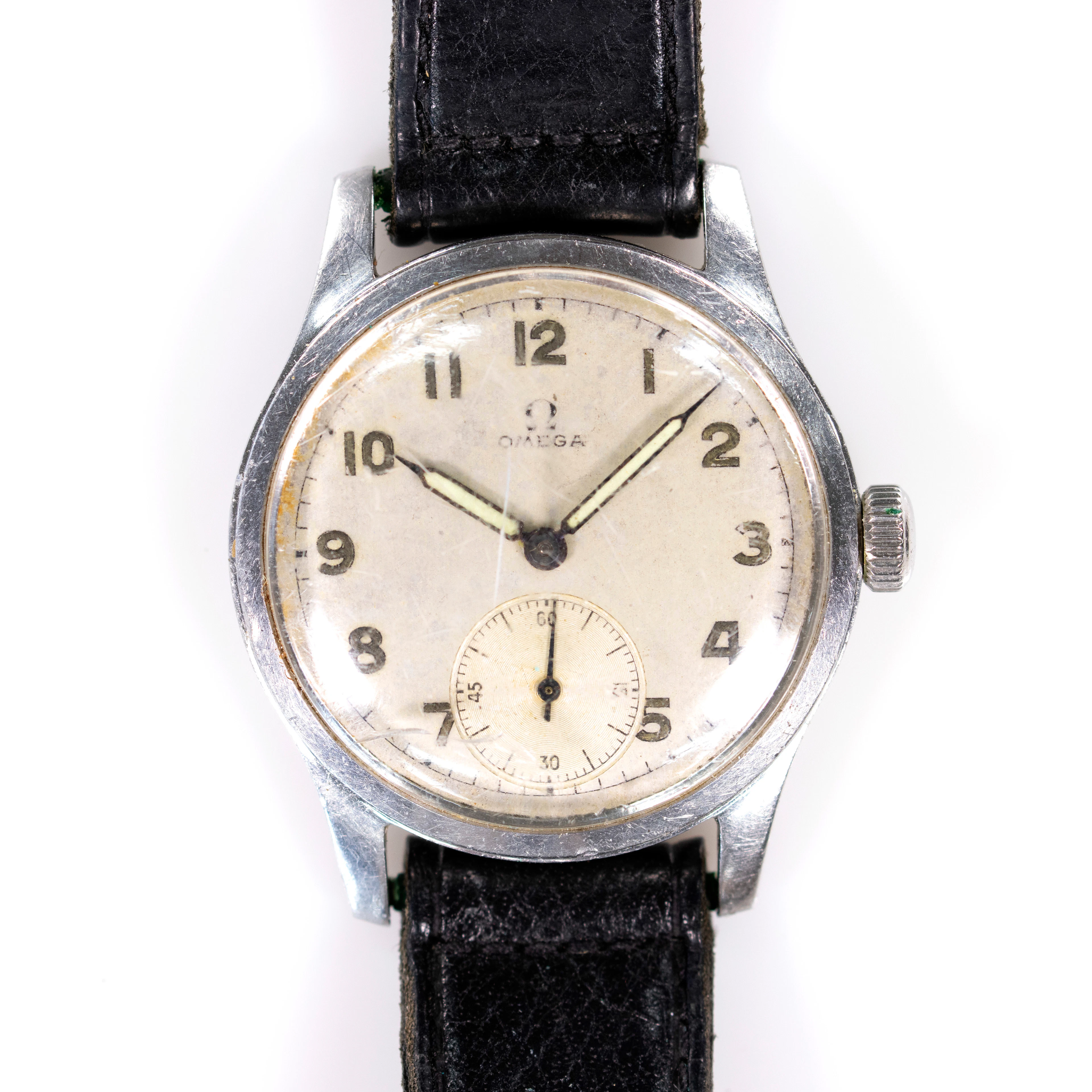 Omega, Suverän, 35 mm, rostfritt stål, 1944