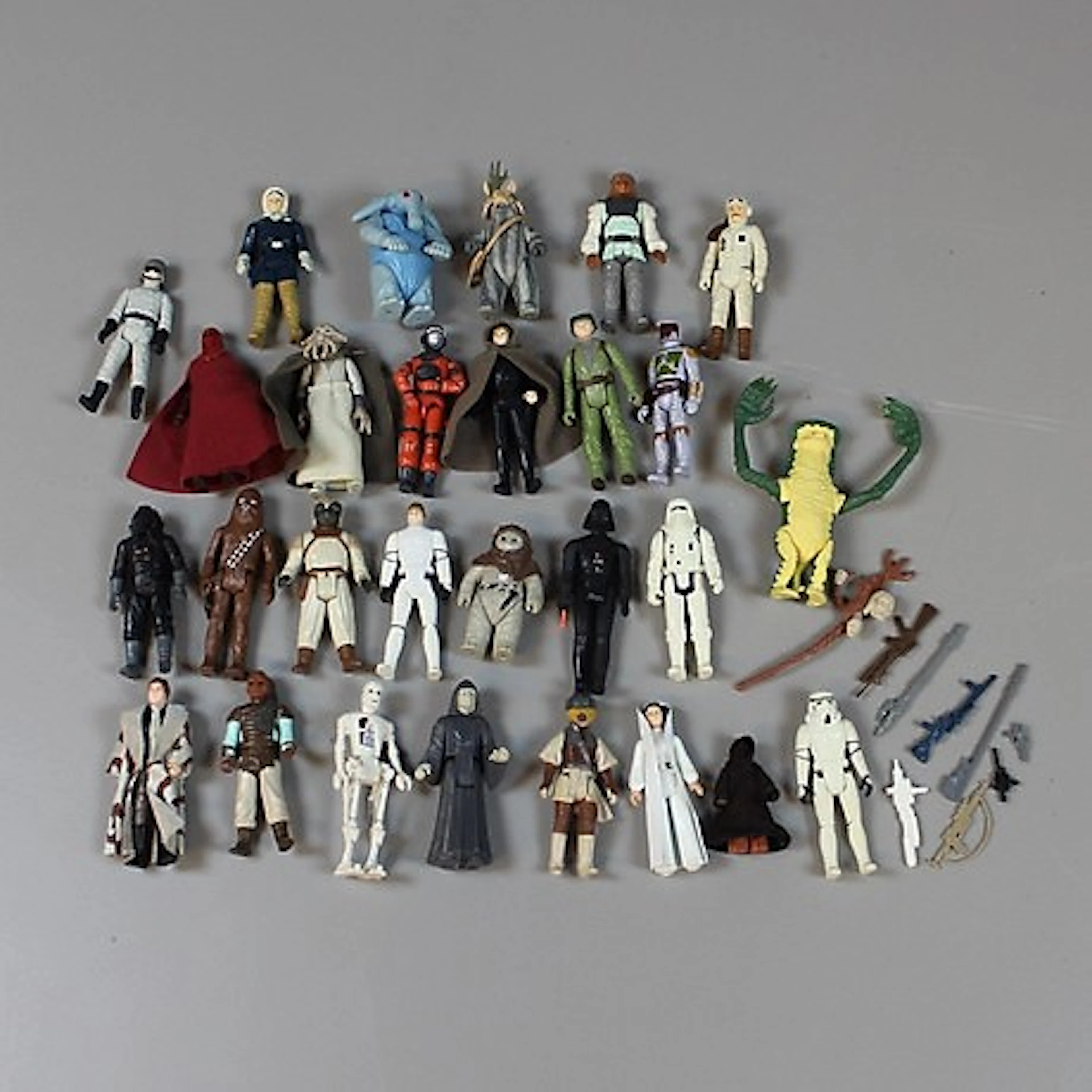 LEKSAKER/FIGURER Star Wars Vintage 28styck…