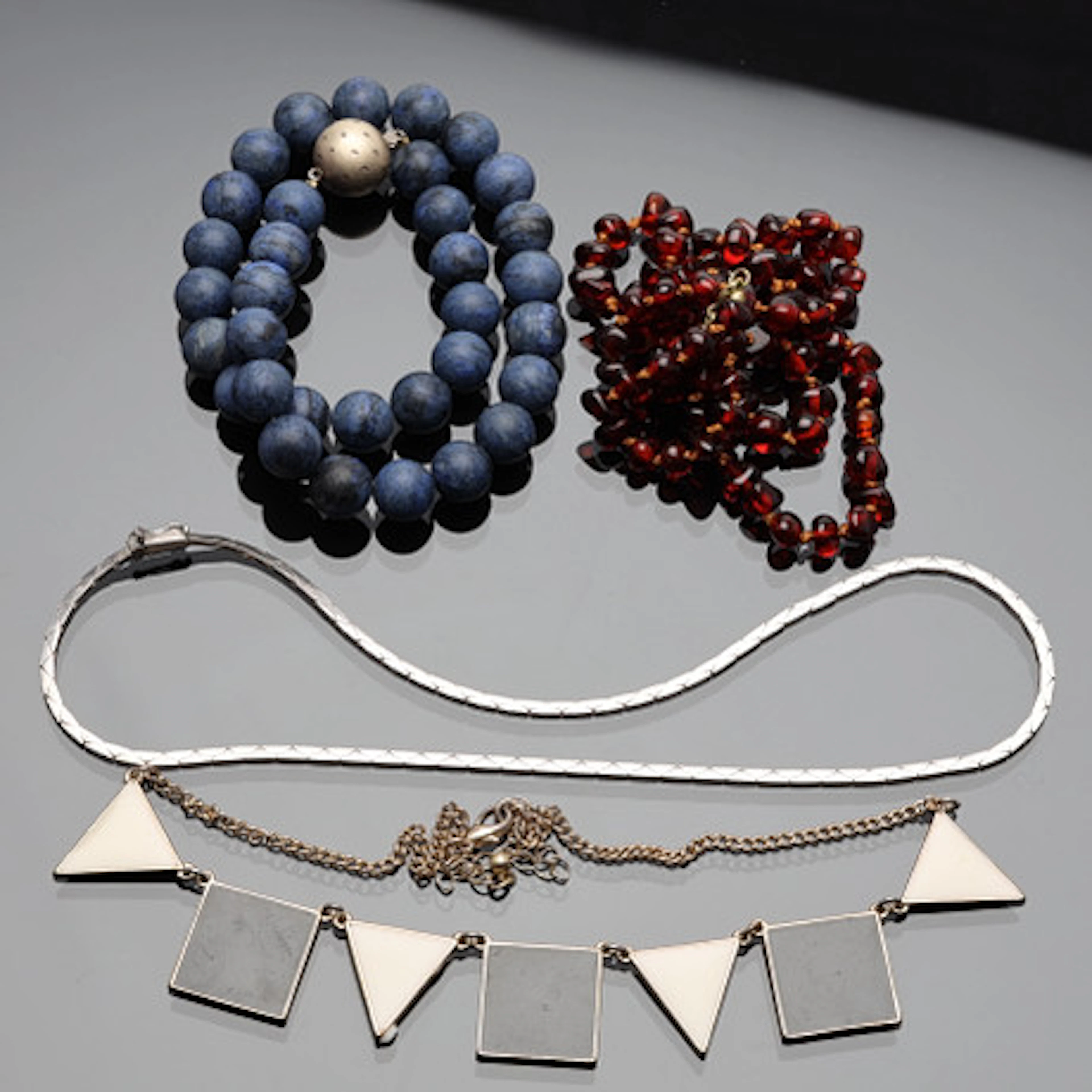 SMYCKEN, halsband, parti, 4 delar.