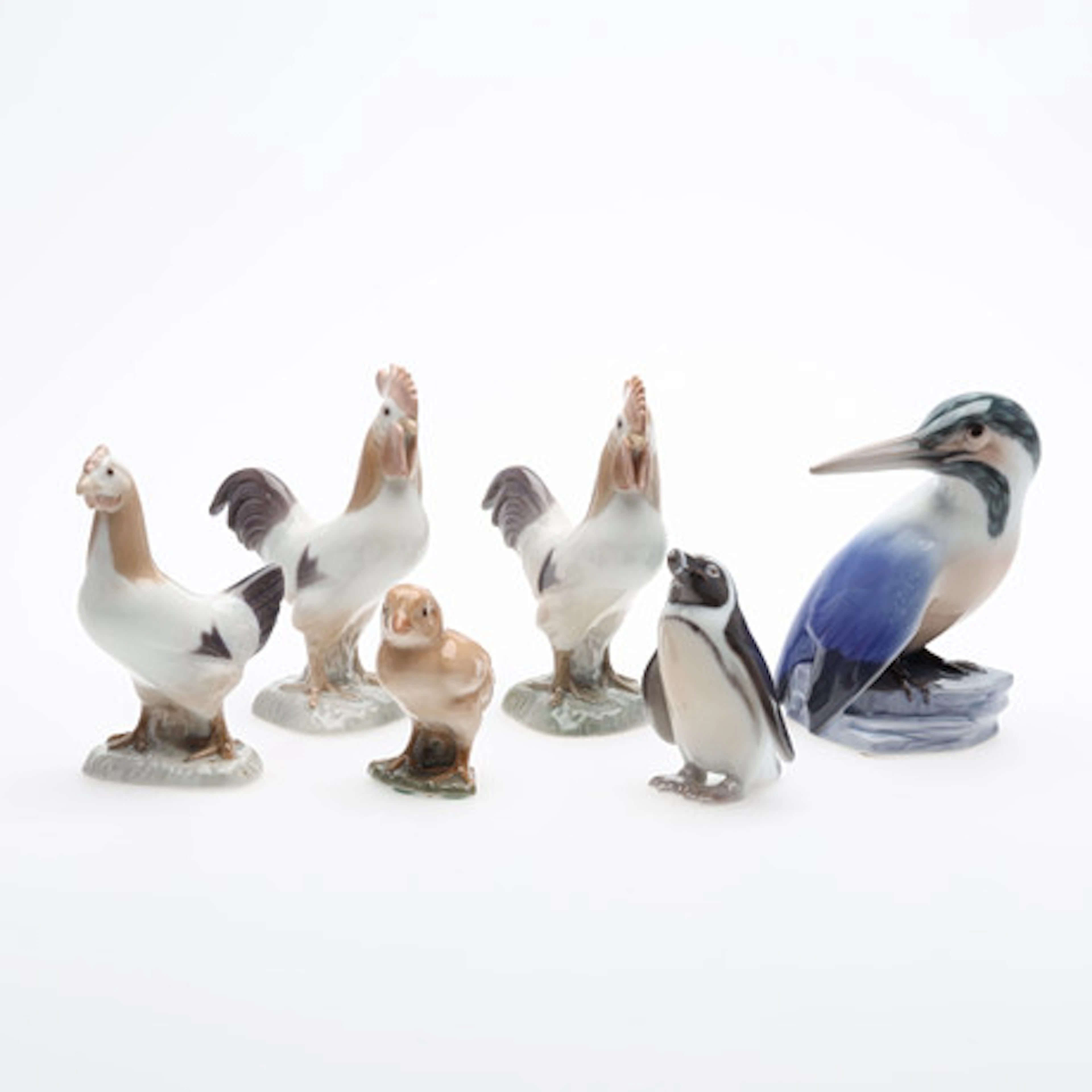 FIGURINER 6 st Bing& Gröndahl Danmark.