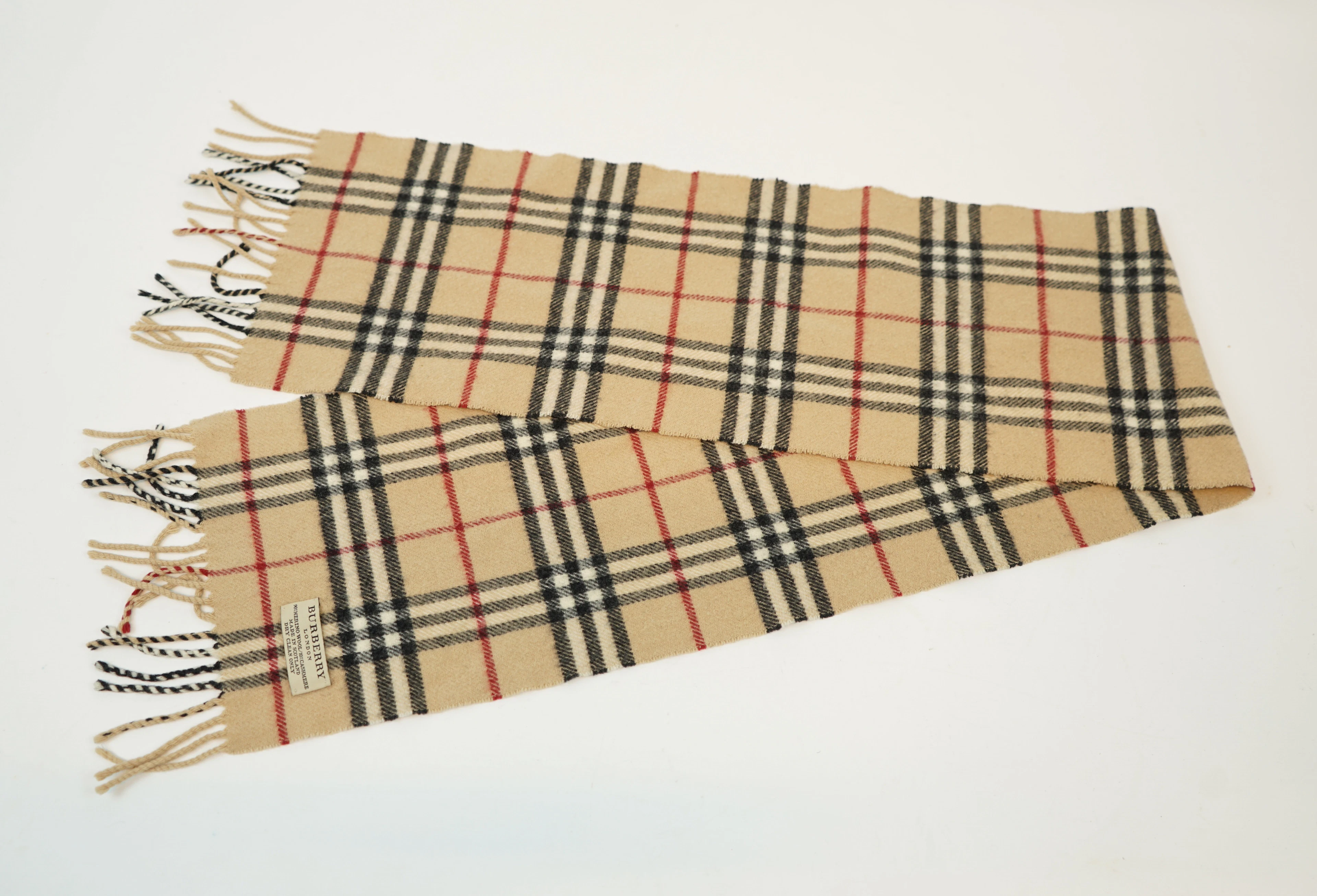 Halsduk, junior, merinoull /cashmere, Burberry.