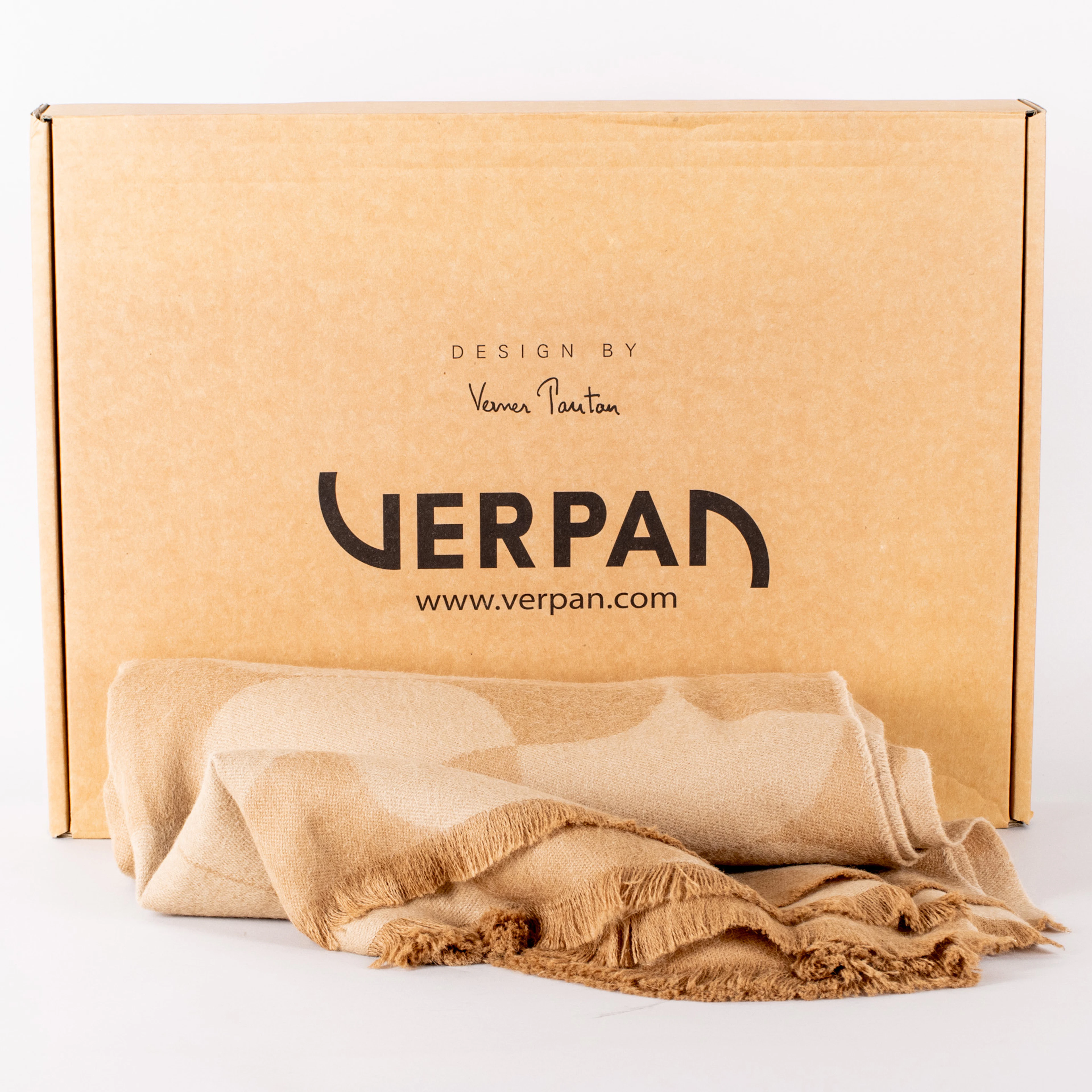 VERNER PANTON, pläd, alpacka, Verpan, nutida