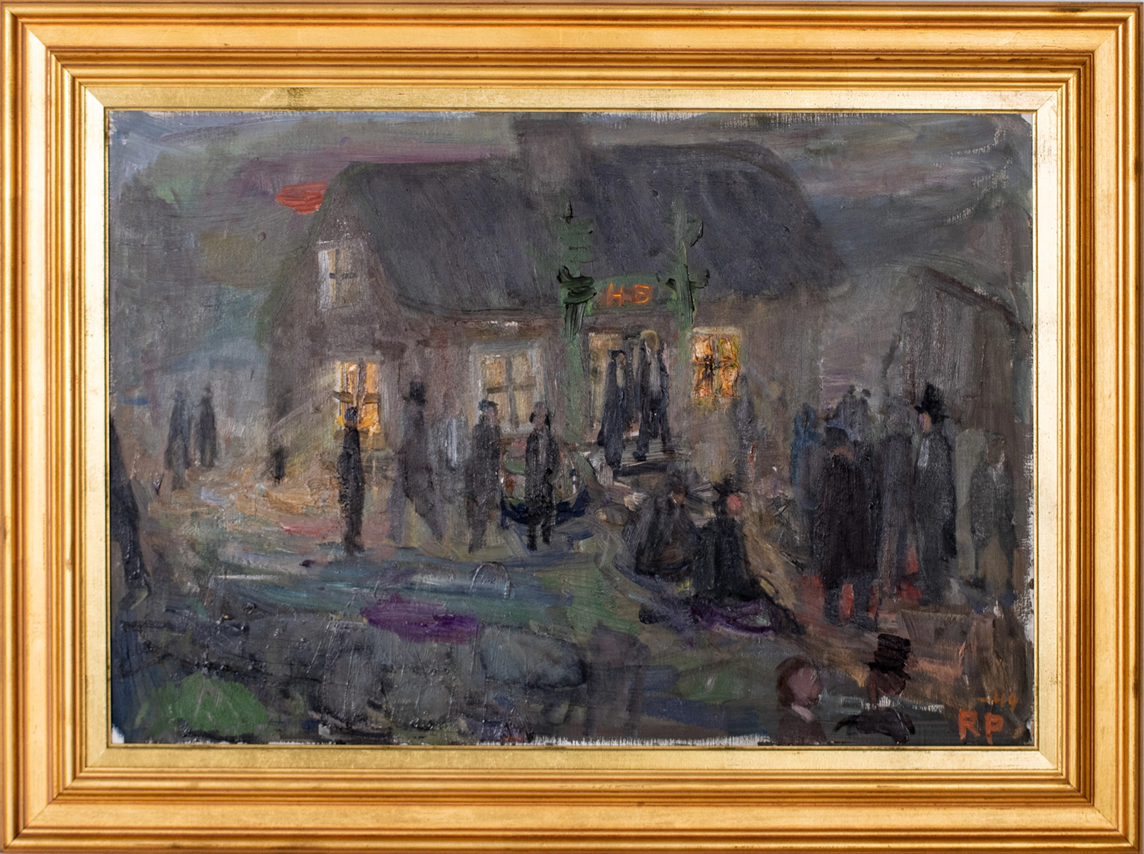 RAGNAR PERSSON (1905-1993), olja på duk, monogramsignerad och daterad -49