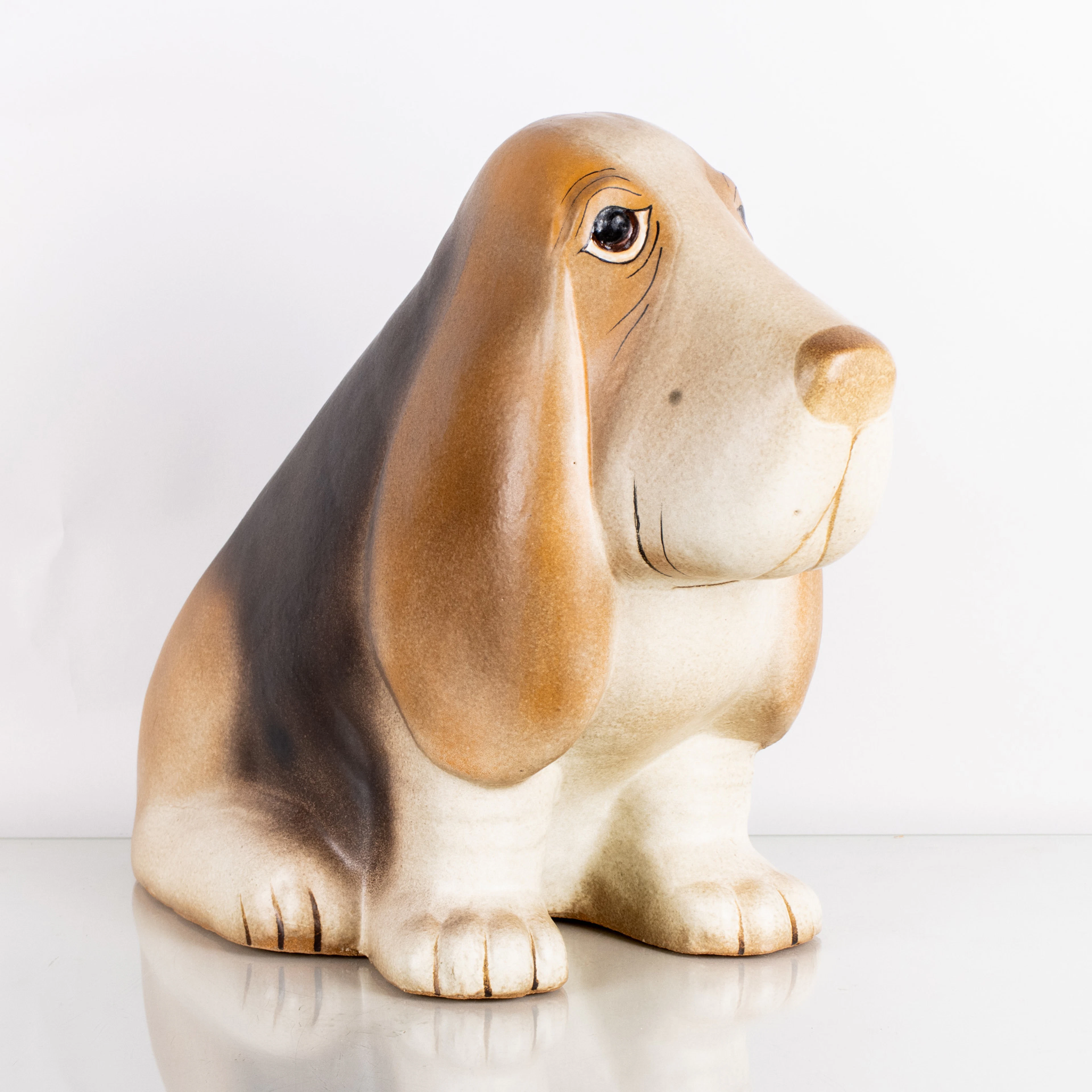 LISA LARSON, figur, stengods, ur serien "Kennel", Keramikstudion Gustavsberg