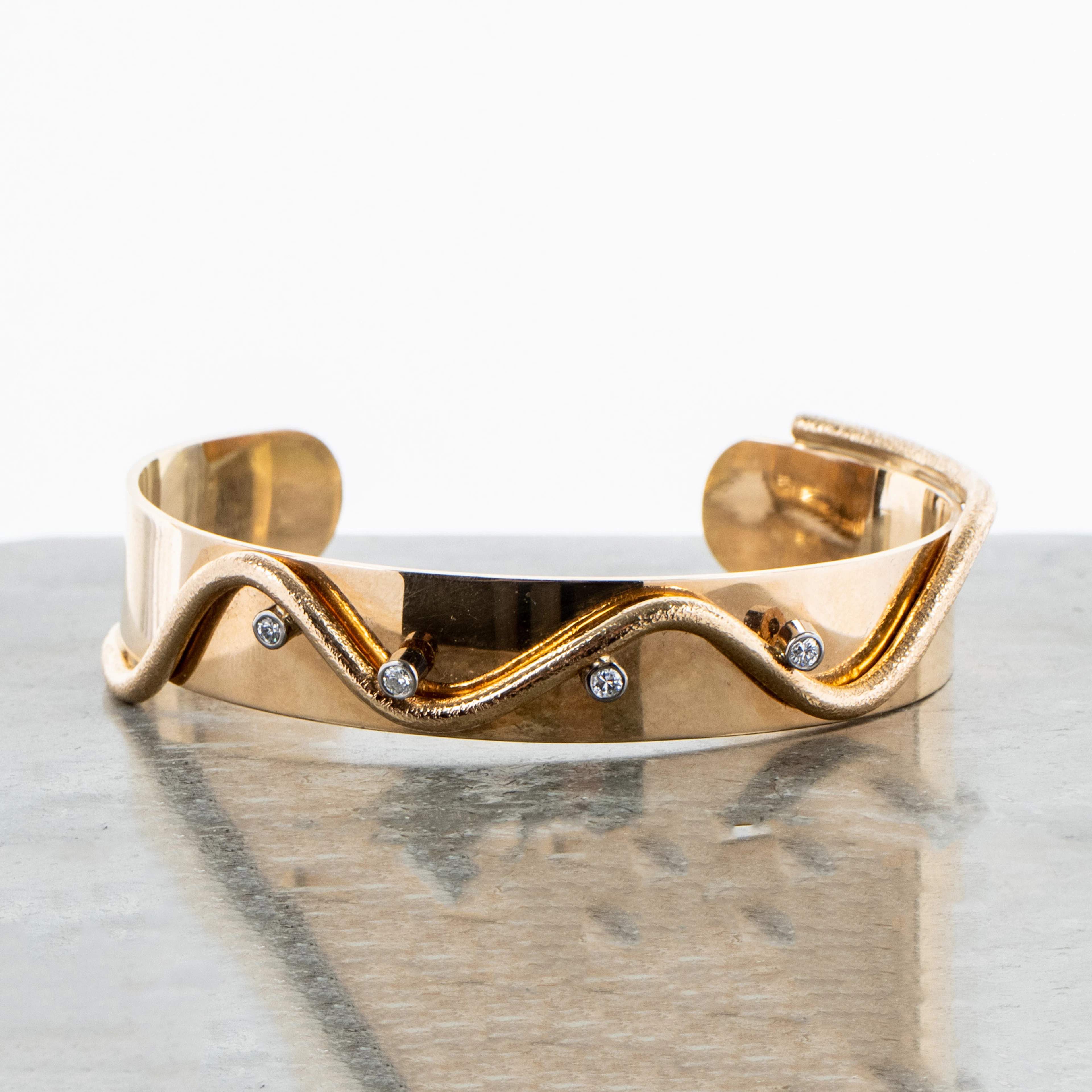 ARMBAND, 18k guld och vitguld