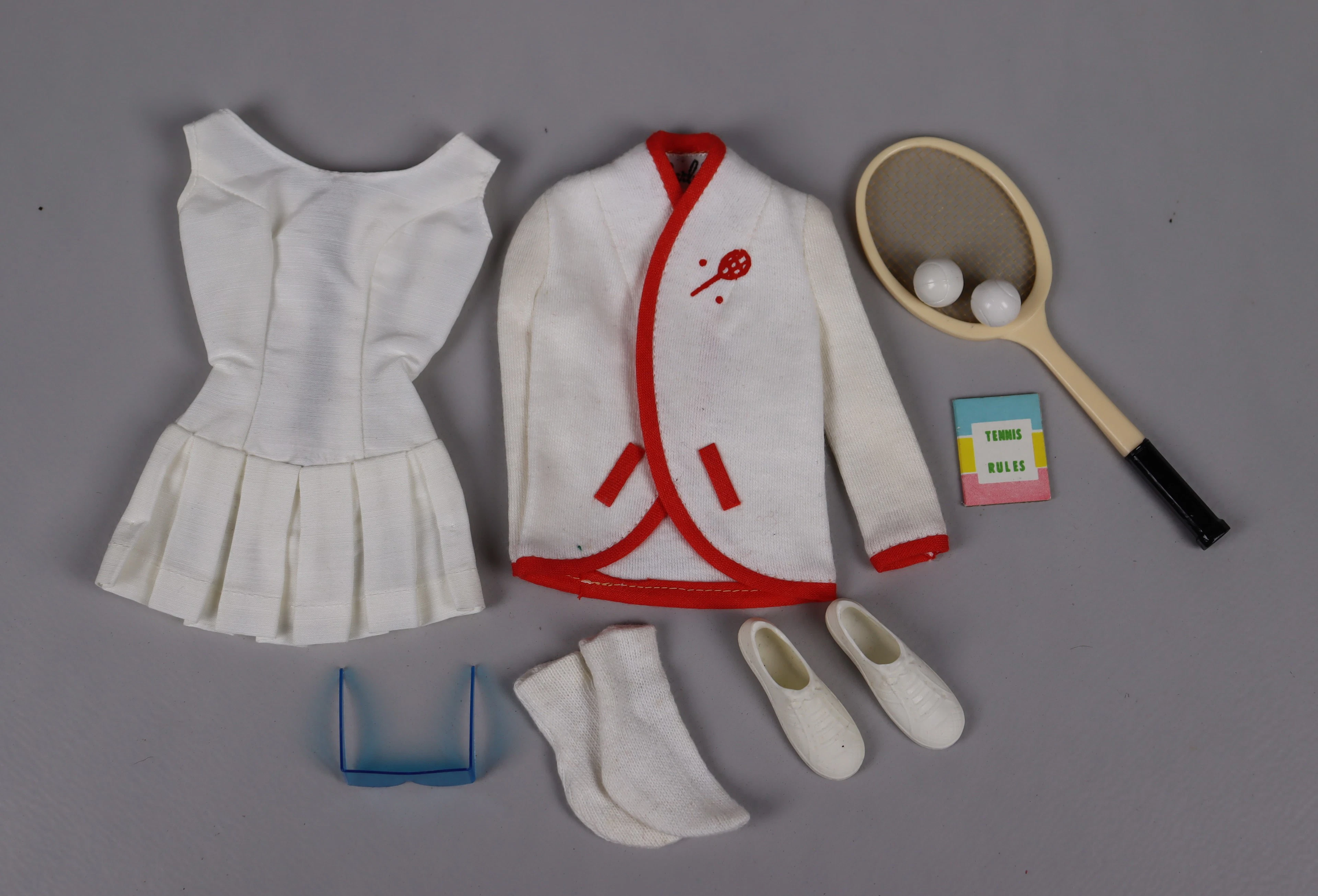 Vintage Barbie kläder, #0941 Tennis anyone, 1962-1964
