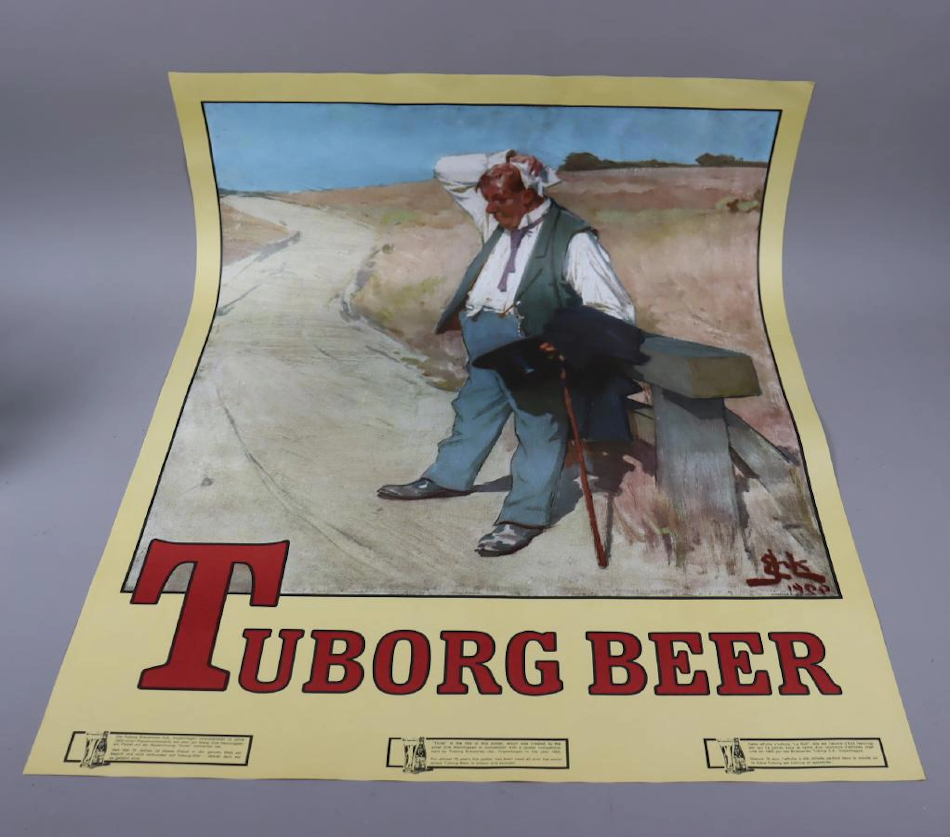 Plansch, Tuborg Beer från 1975