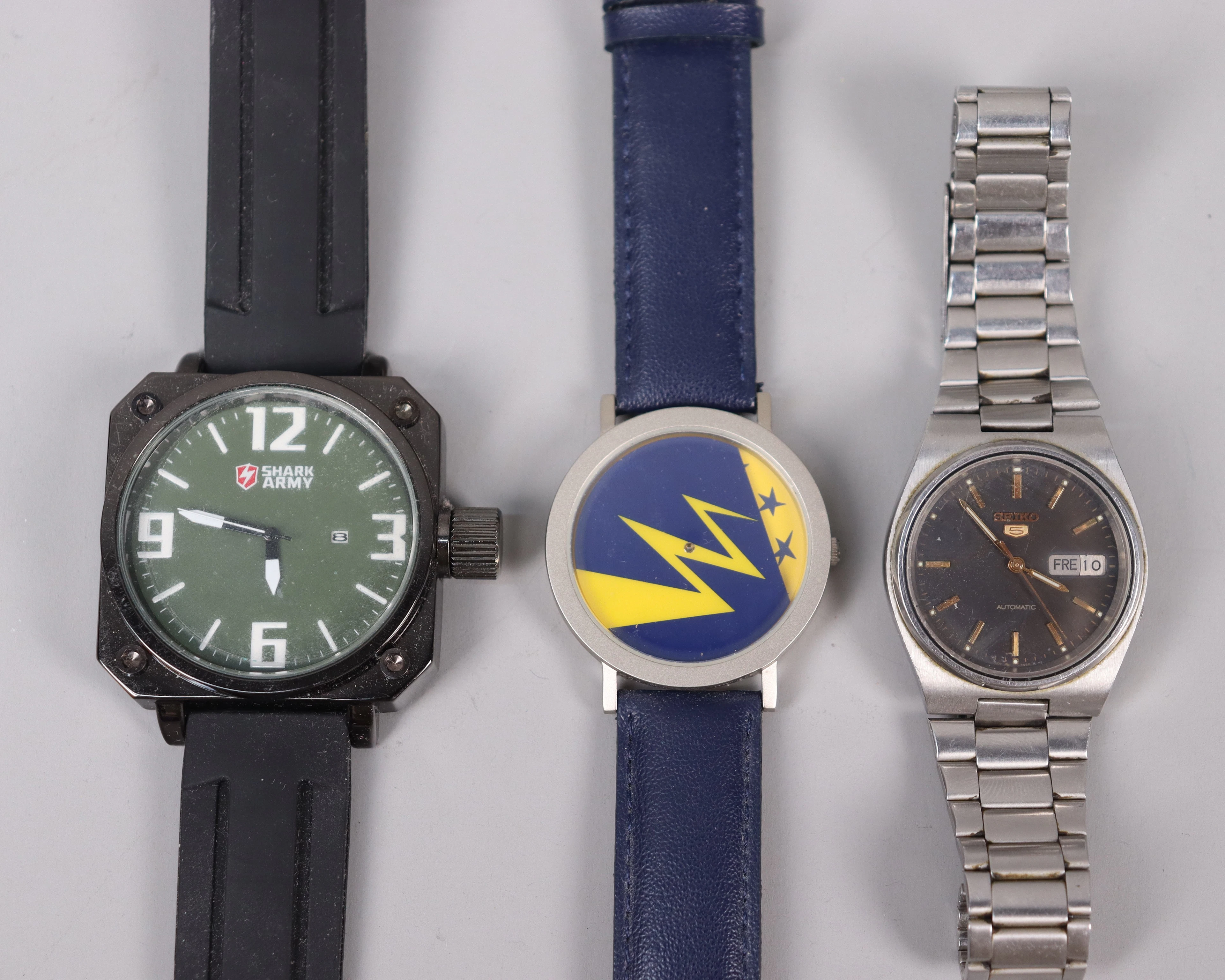 Klockor, Shark Army, Seiko, Ritzhoff, 3st
