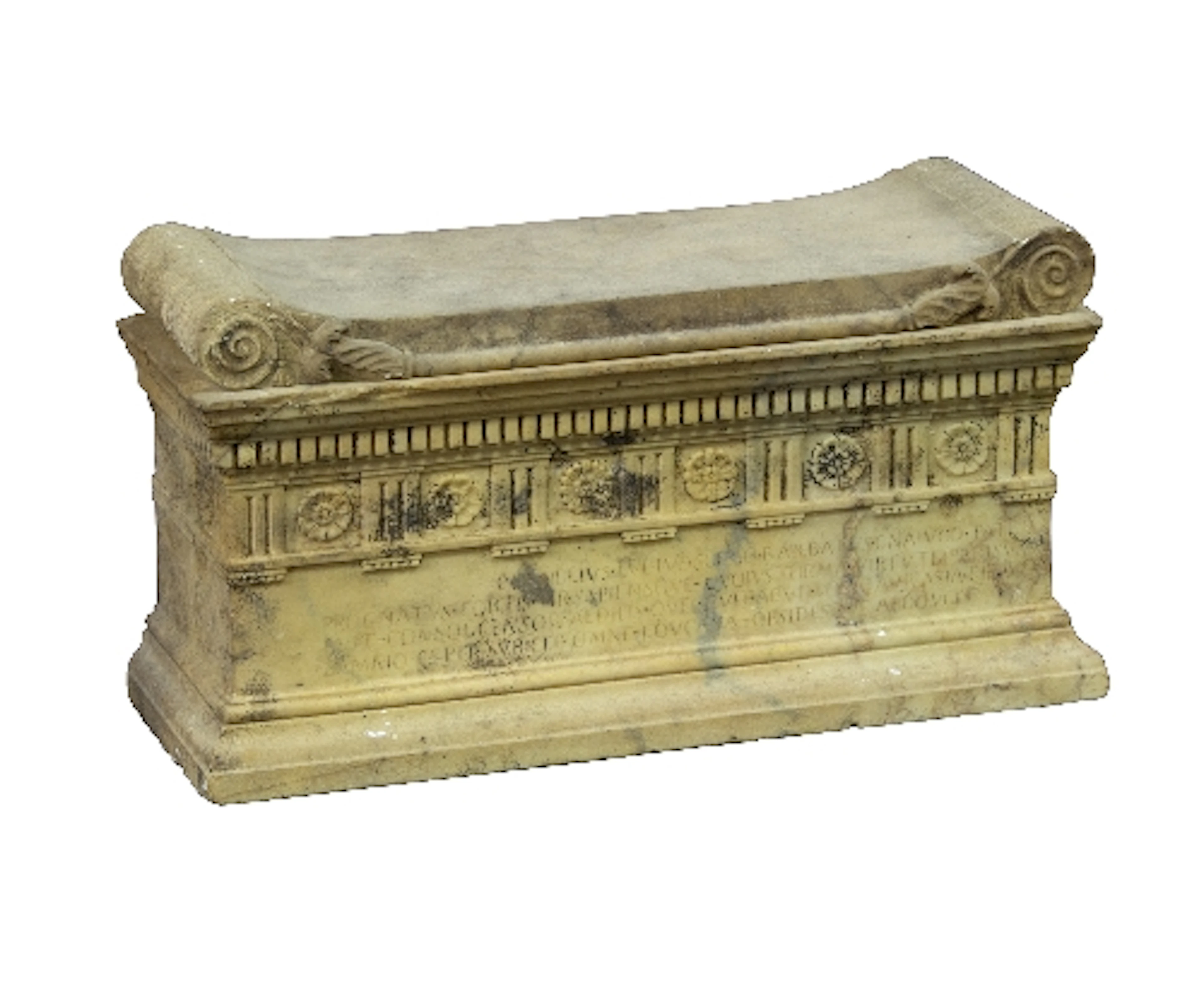 A 19th Century Italian Siena marble model of a...
