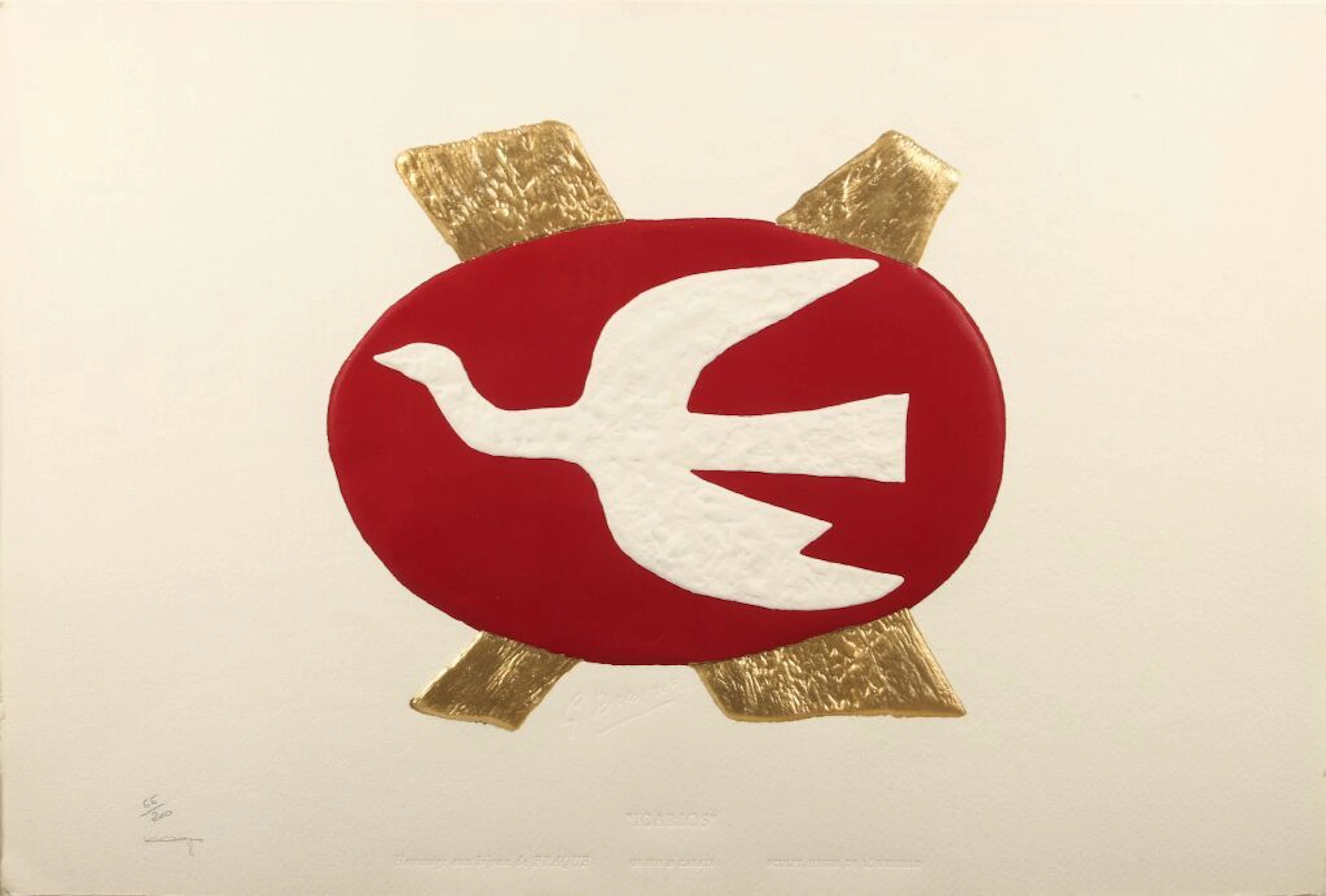After Georges BRAQUE (1882-1963). Icarios... - Lot 281 - Kâ-Mondo