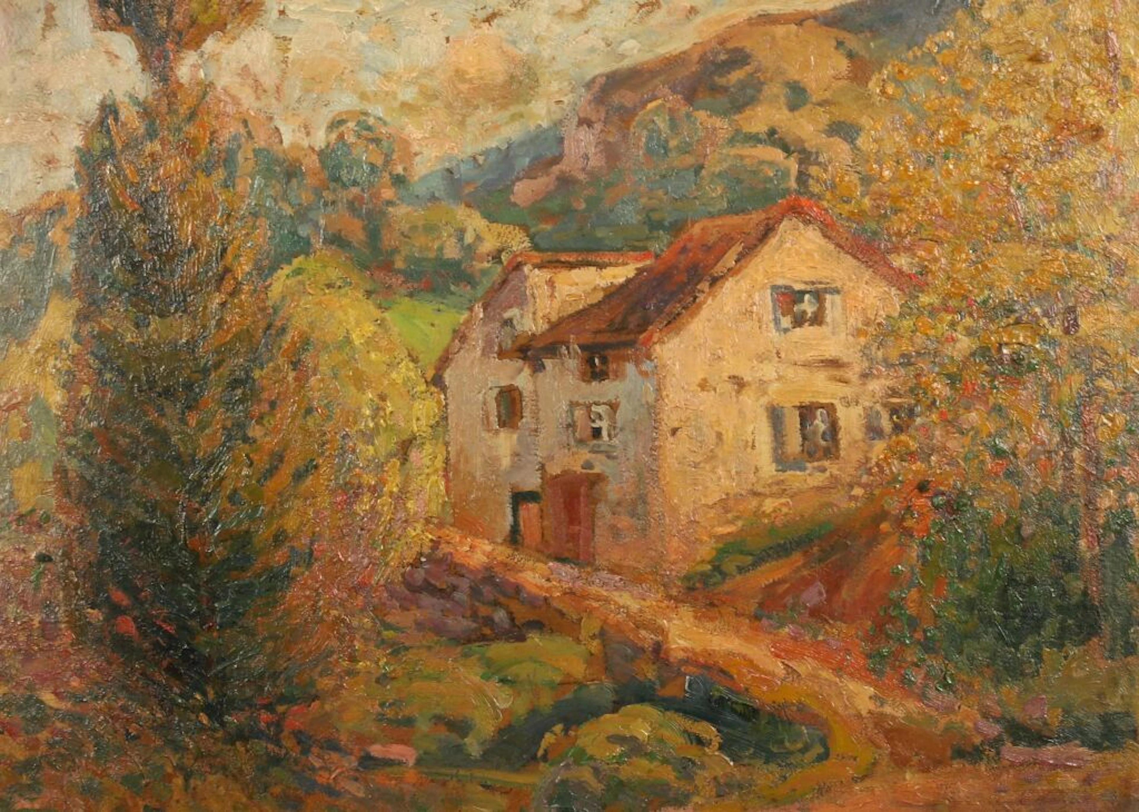20th century French school. At the foot... - Lot 284 - Kâ-Mondo