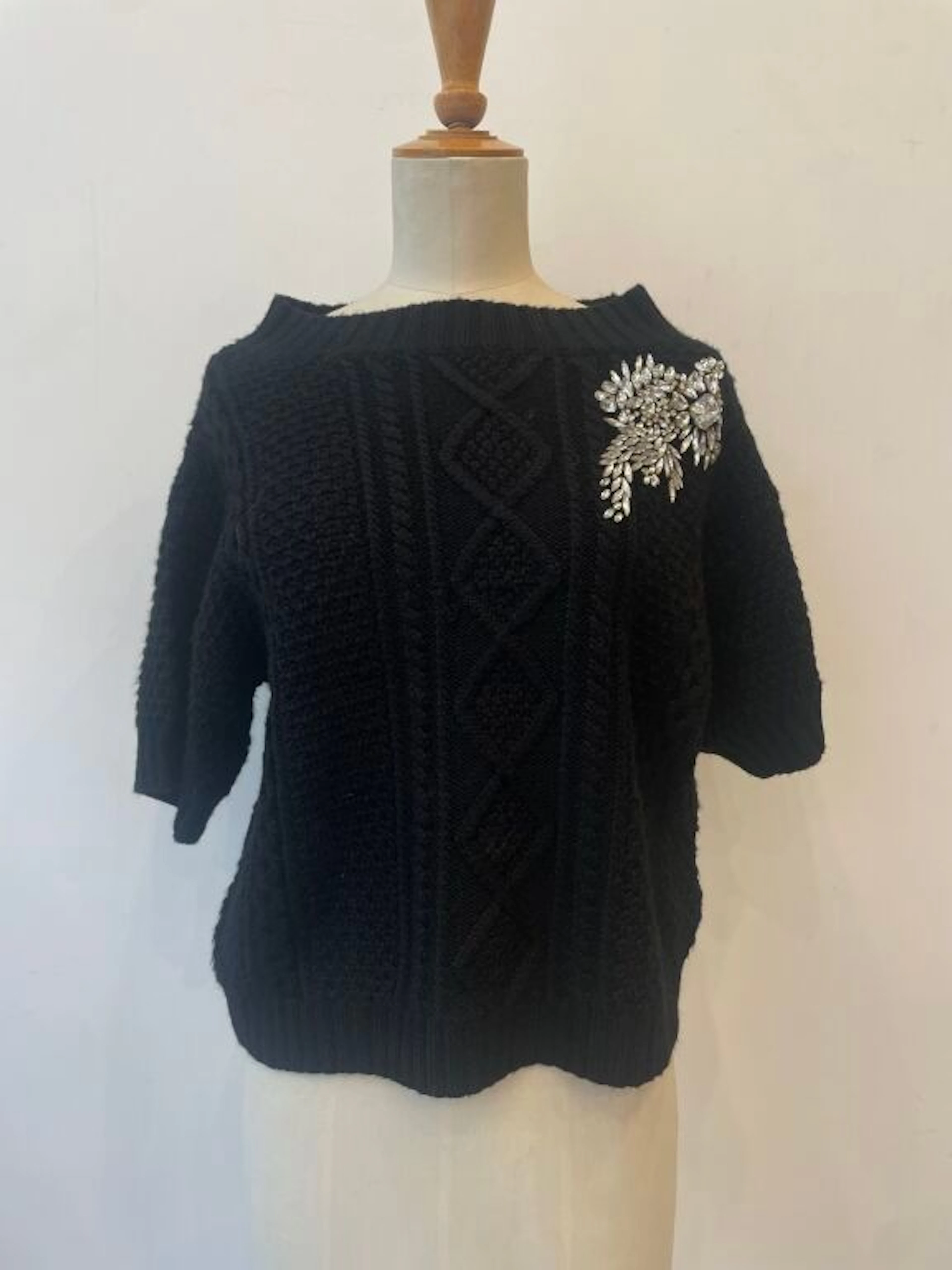 Lot including: -MOSCHINO LOVE. Black wool... - Lot 310 - Kâ-Mondo