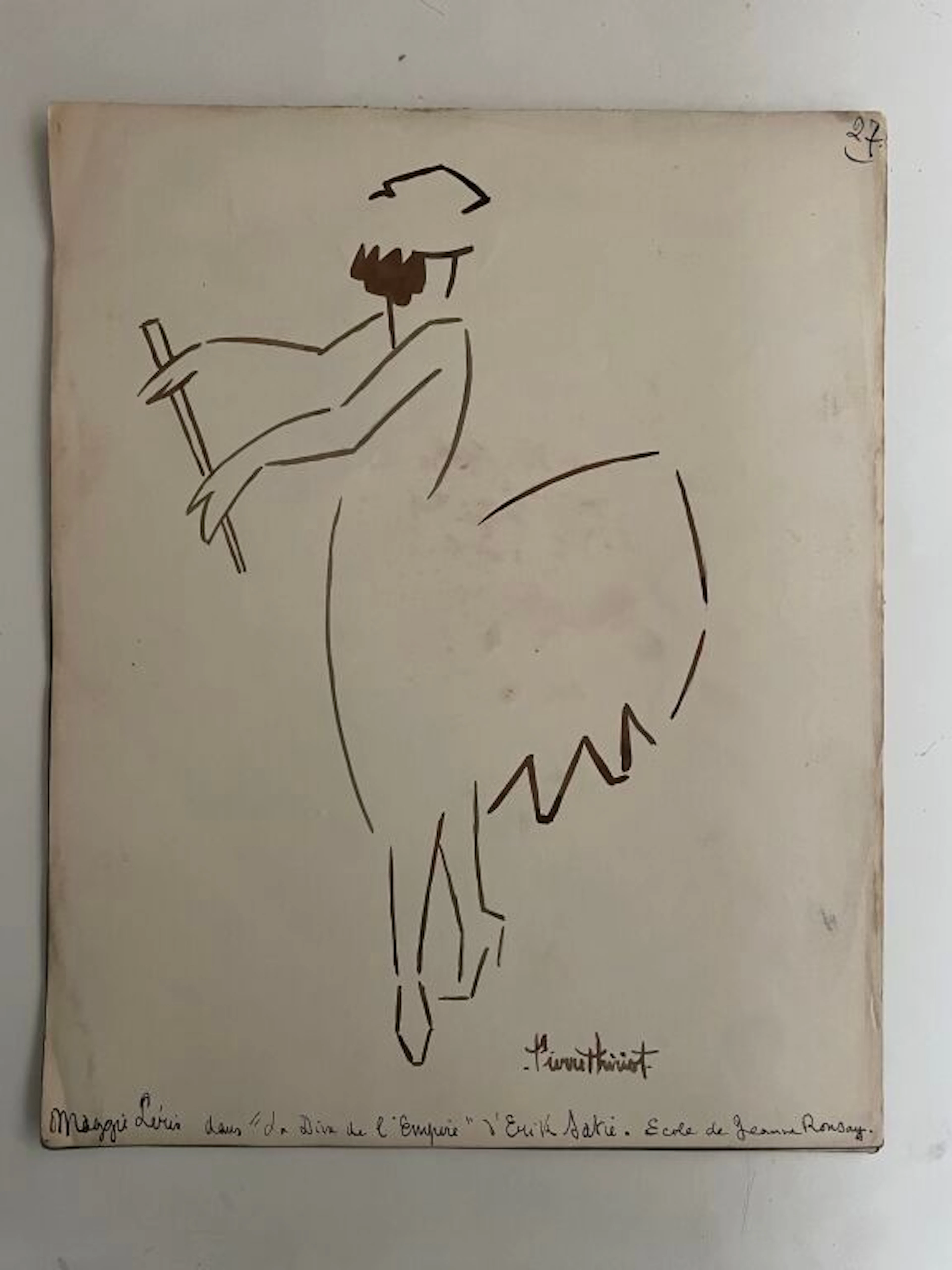 [Dance - Music]. Pierre THIRIOT (1904-1991). - Lot 88