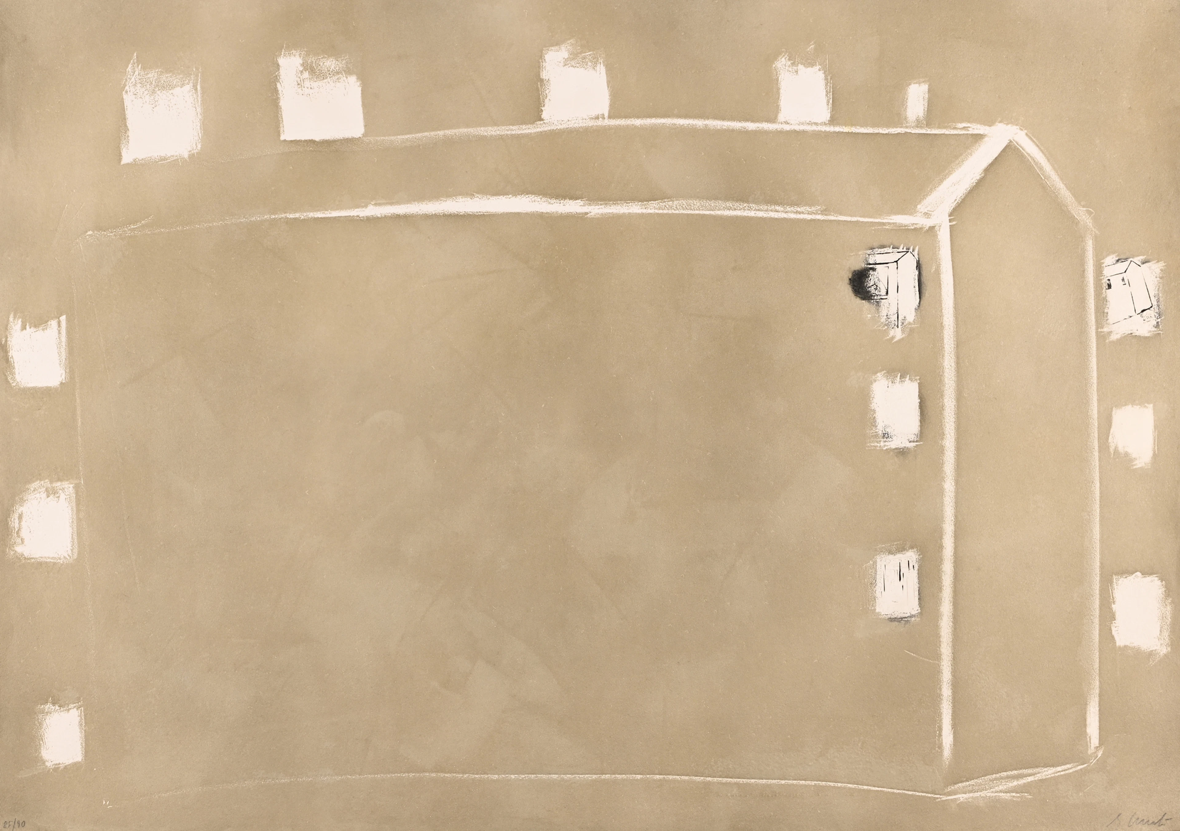 2 works: Untitled, 1992; Scultura 1982–88, 1988 Enzo Cucchi, 1949 (IT)