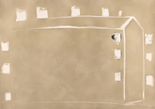 2 works: Untitled, 1992; Scultura 1982–88, 1988 Enzo Cucchi, 1949 (IT)