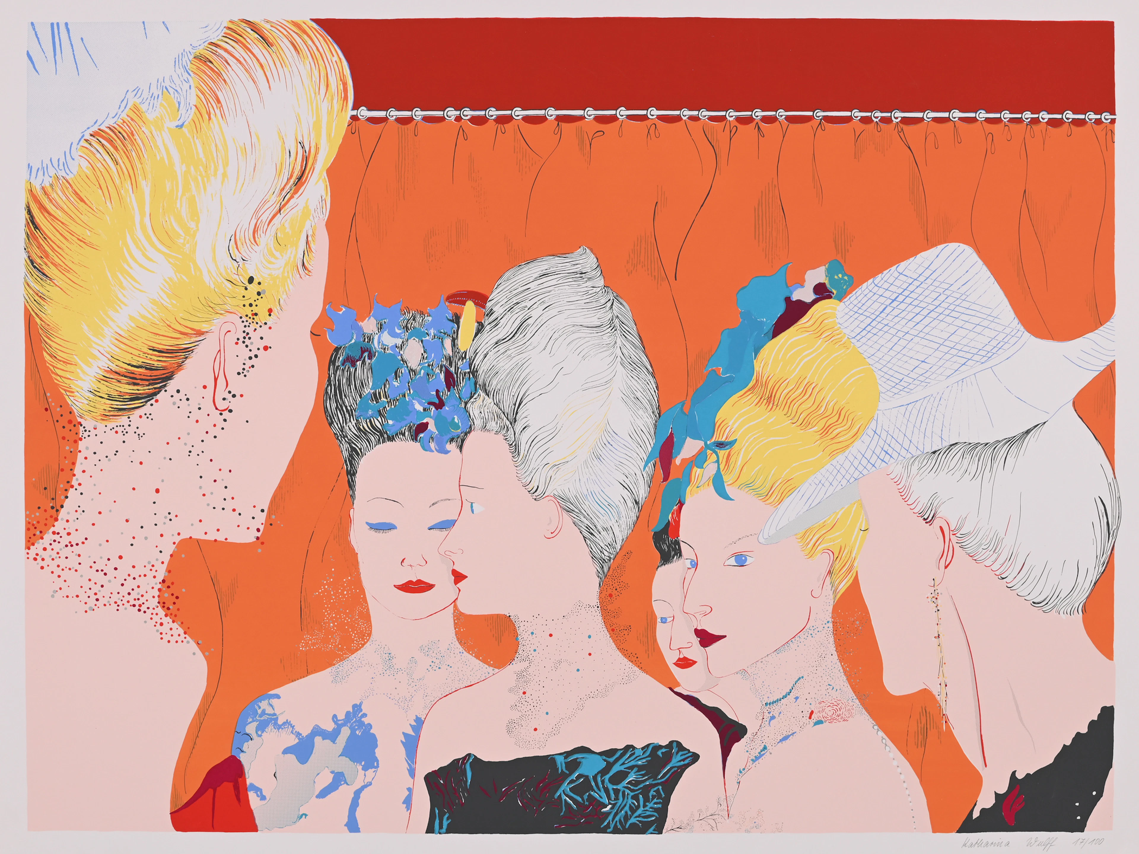 5 sheets: Günther Uecker