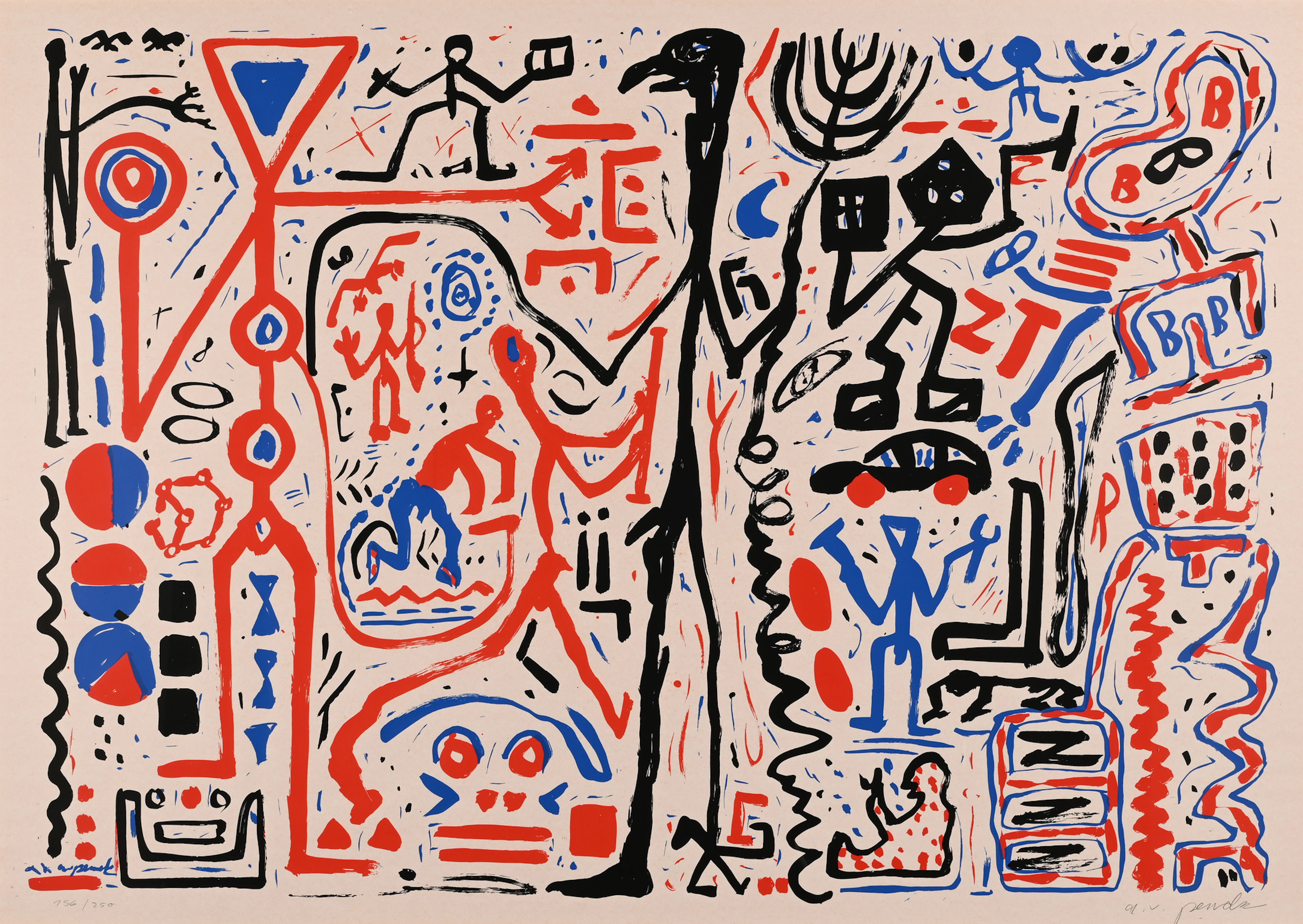 T(RT-RT) II, 1982 A.R. Penck, 1939-2017 (DE)
