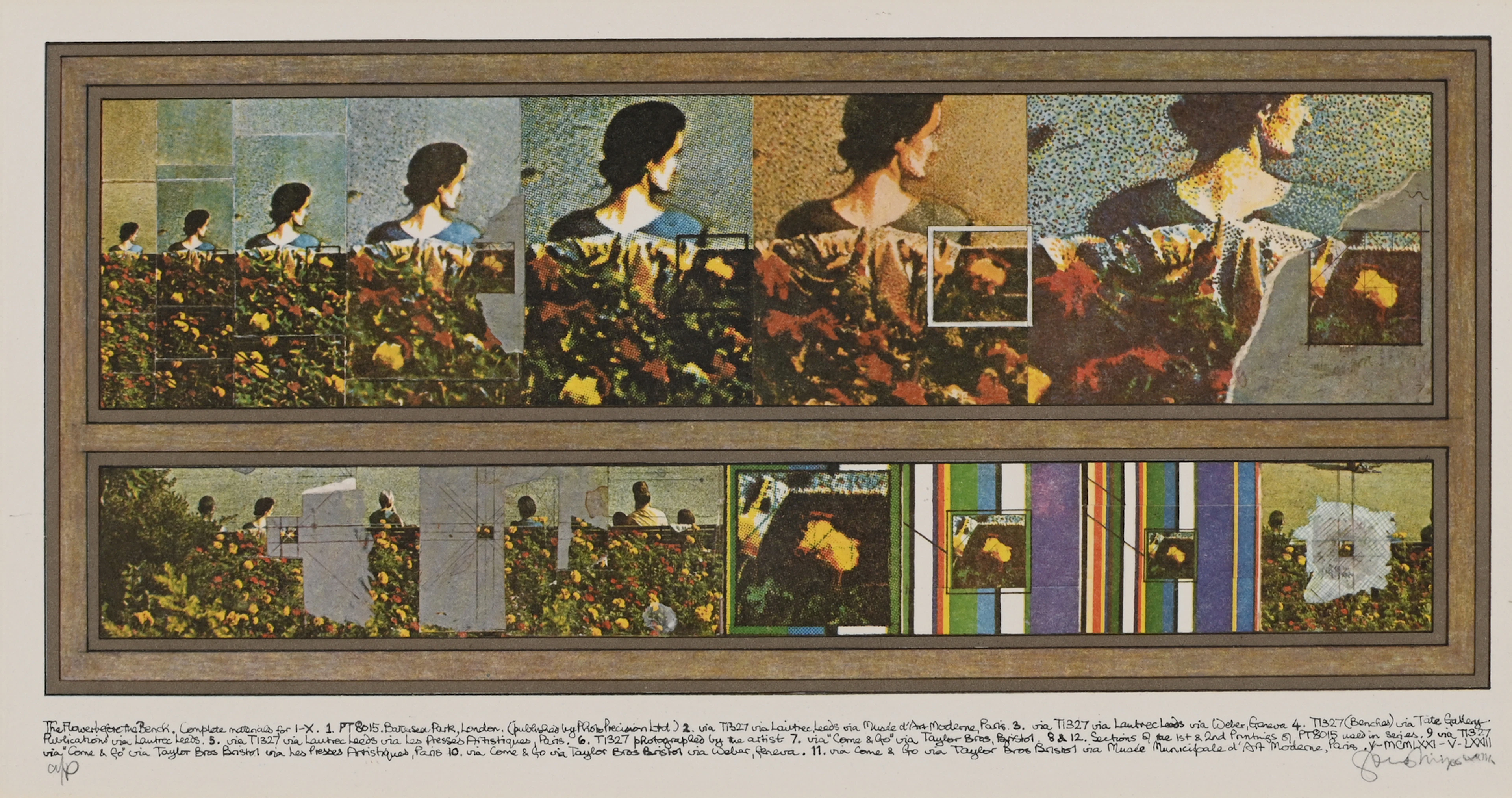 5 sheets: Untitled Tom Phillips , 1937-2022 (GB)