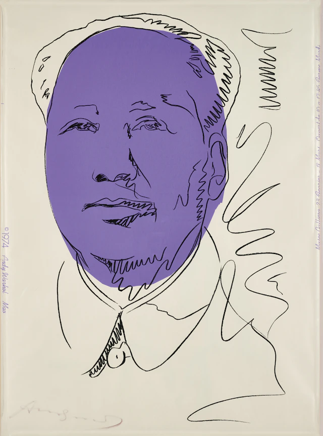 Mao, 1974 Andy Warhol, 1928-1987 (US)
