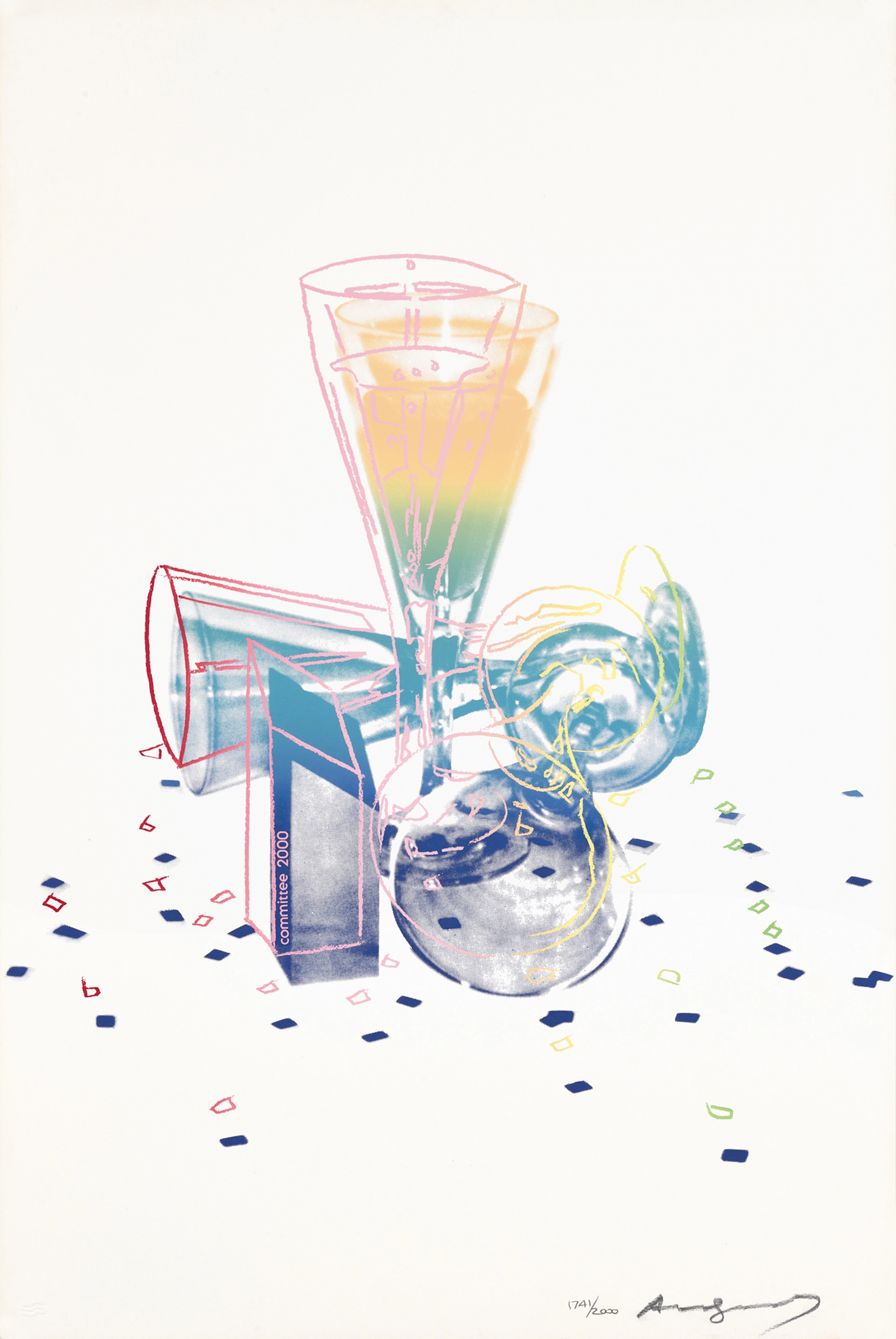 Commitee 2000, 1982 Andy Warhol, 1928-1987 (US)
