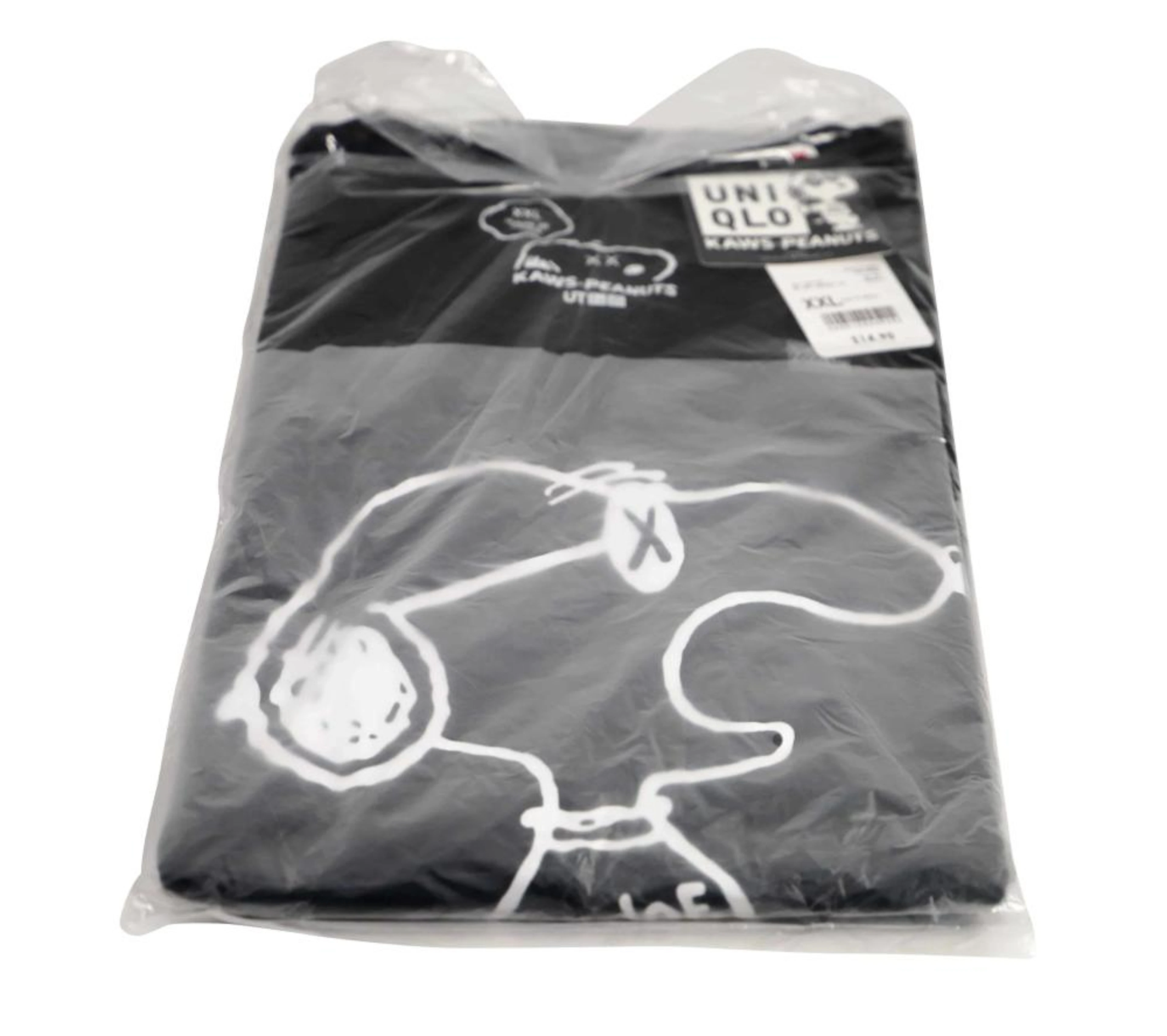 KAWS x Peanuts Snoopy T Shirt Black XXL