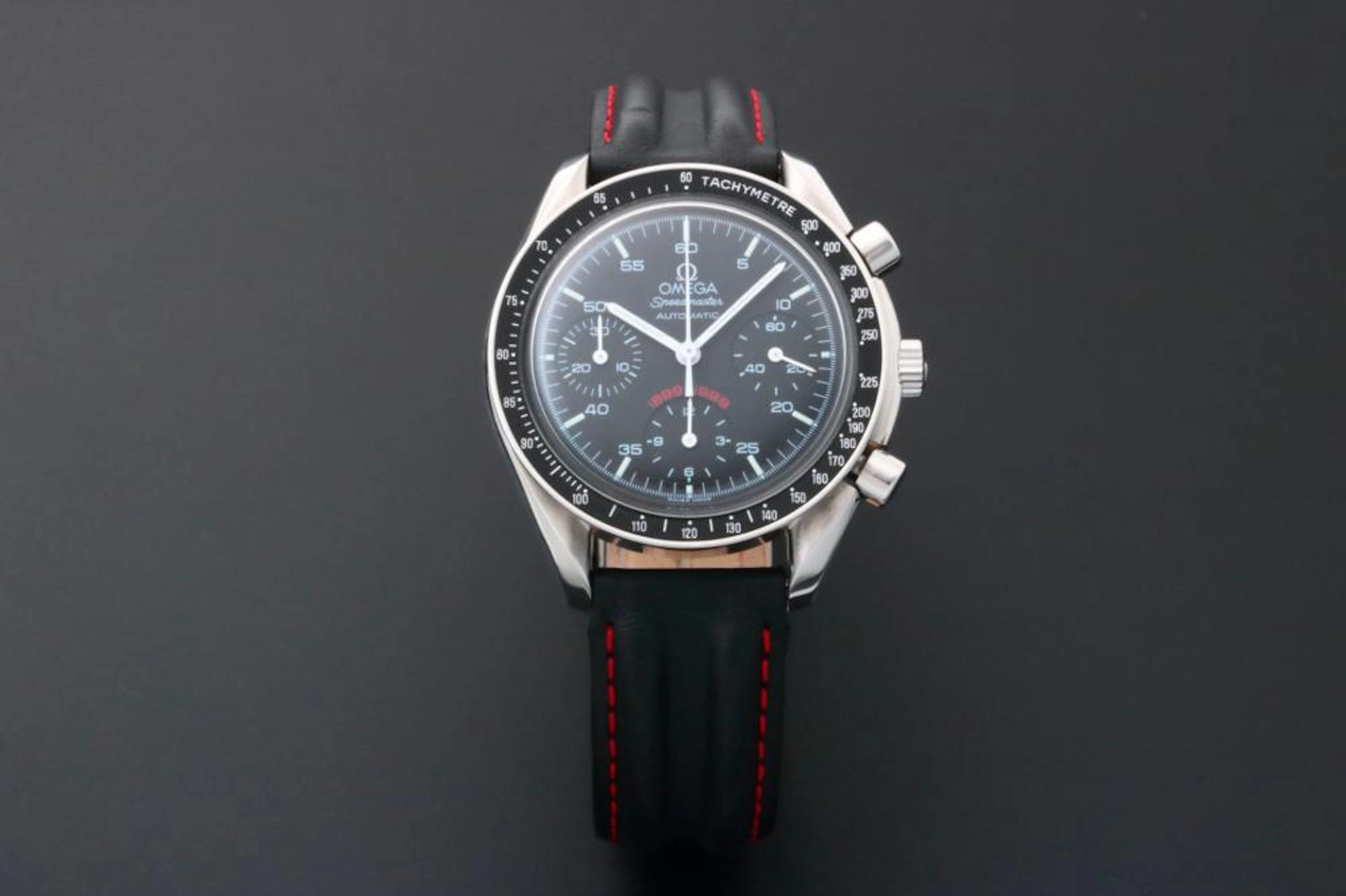 Limited Edition Omega 3810.51.41 Speedmaster A.C. Milan Watch
