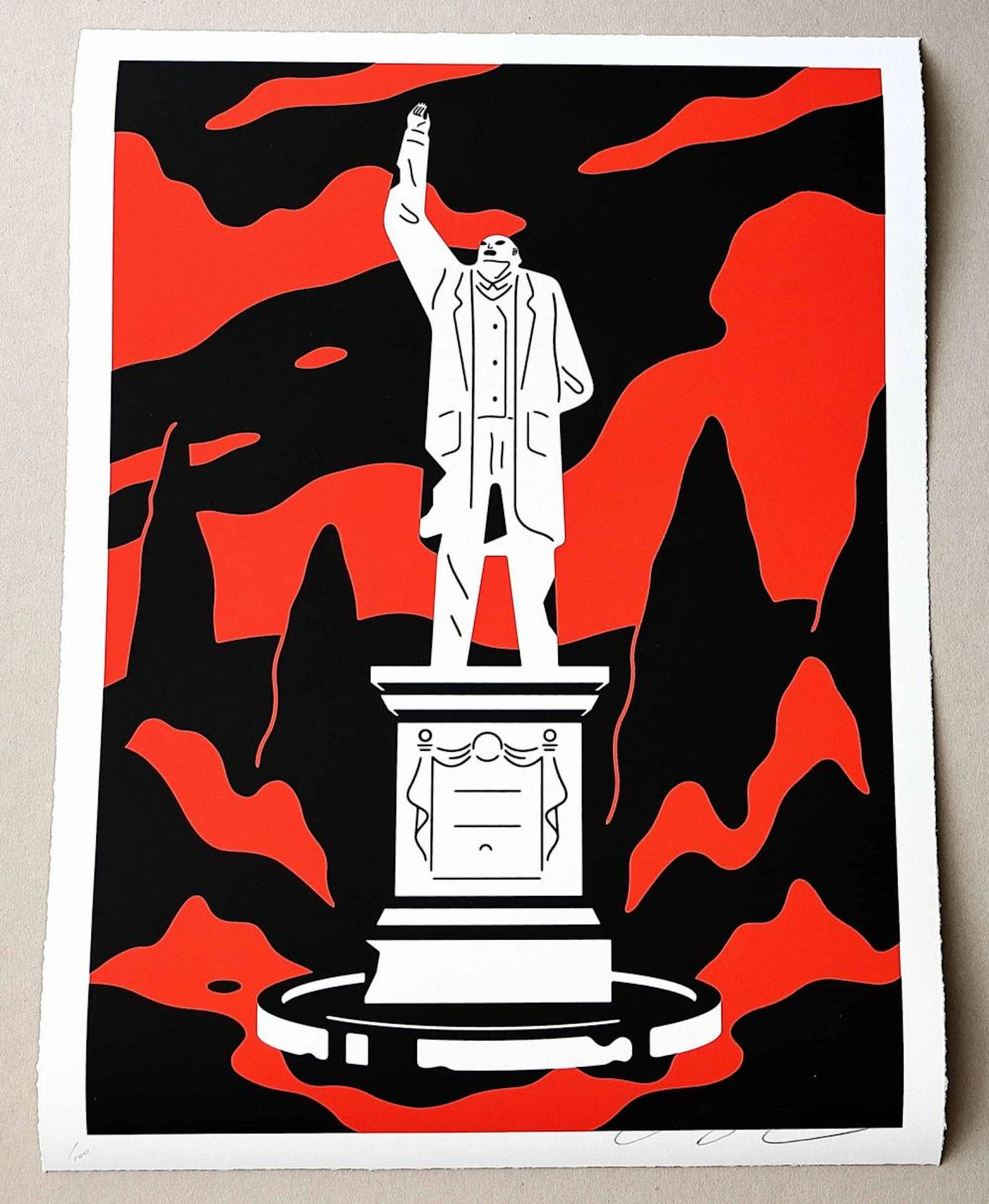 Cleon Peterson Monument to Power Corruption LTD ED 100