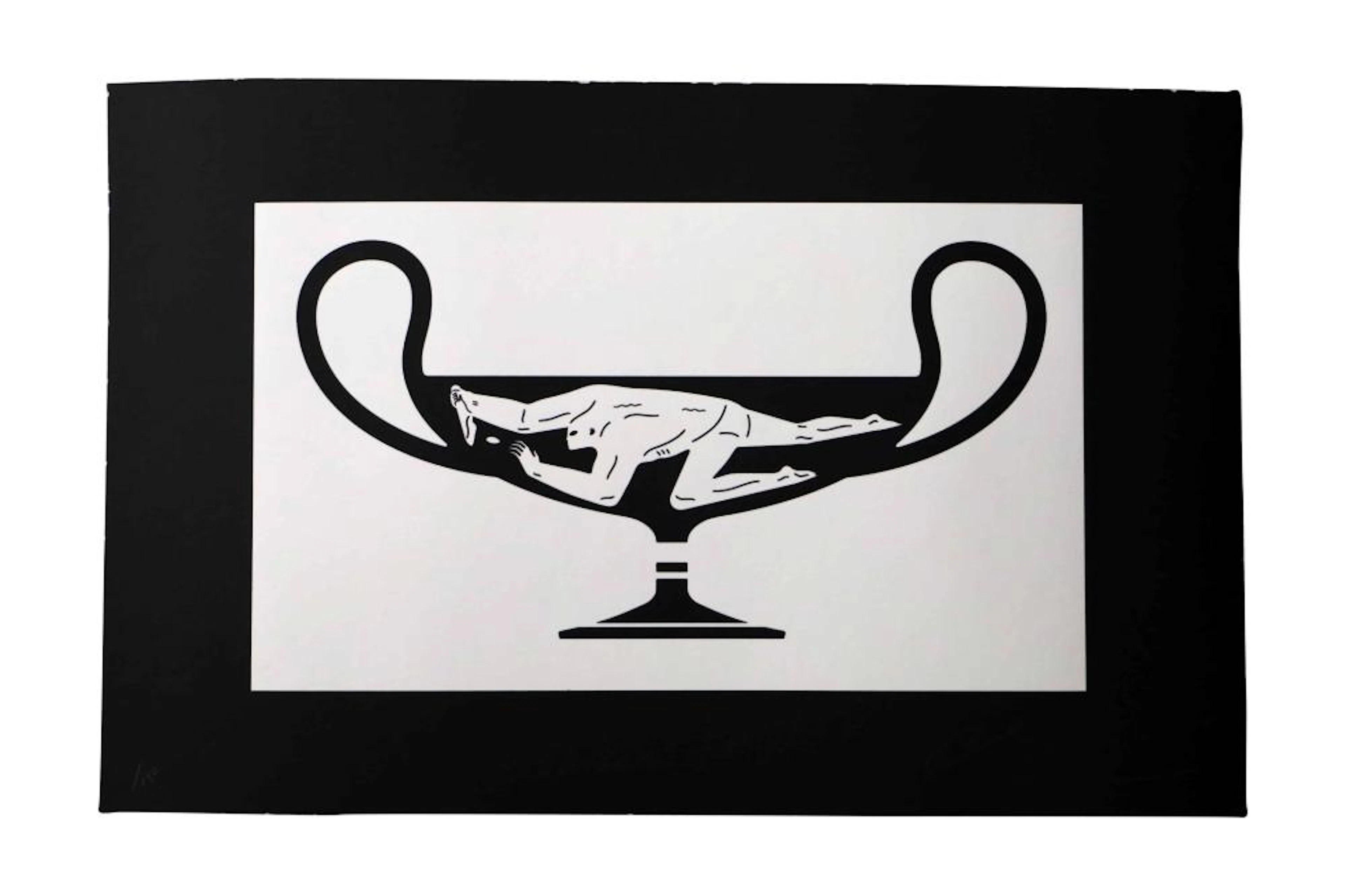 Cleon Peterson End Of Empire Kantharos Screen Print Black LTD ED 150