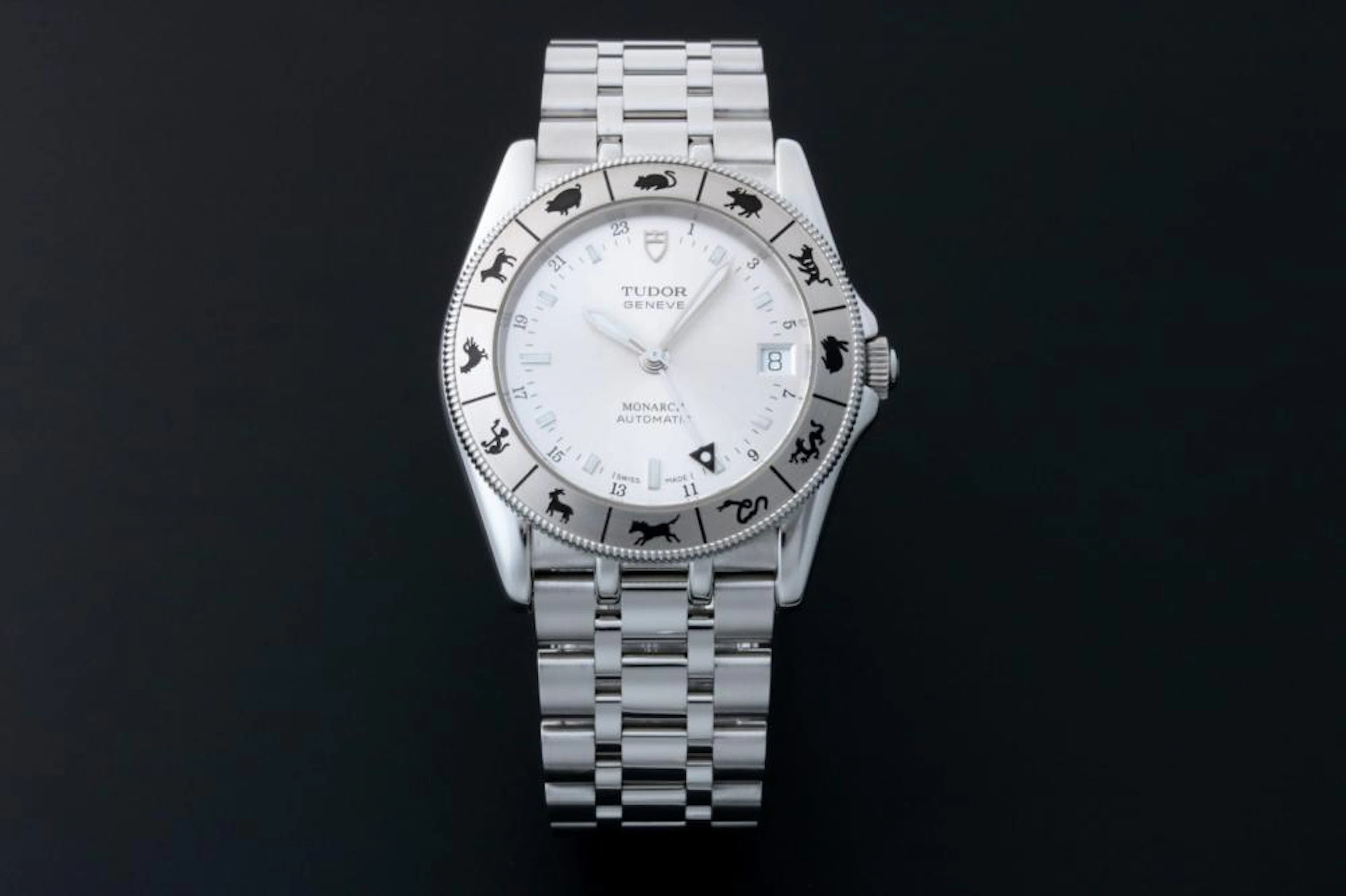 Rare Tudor Monarch Shi Chen Zodiac Animals Watch 38080