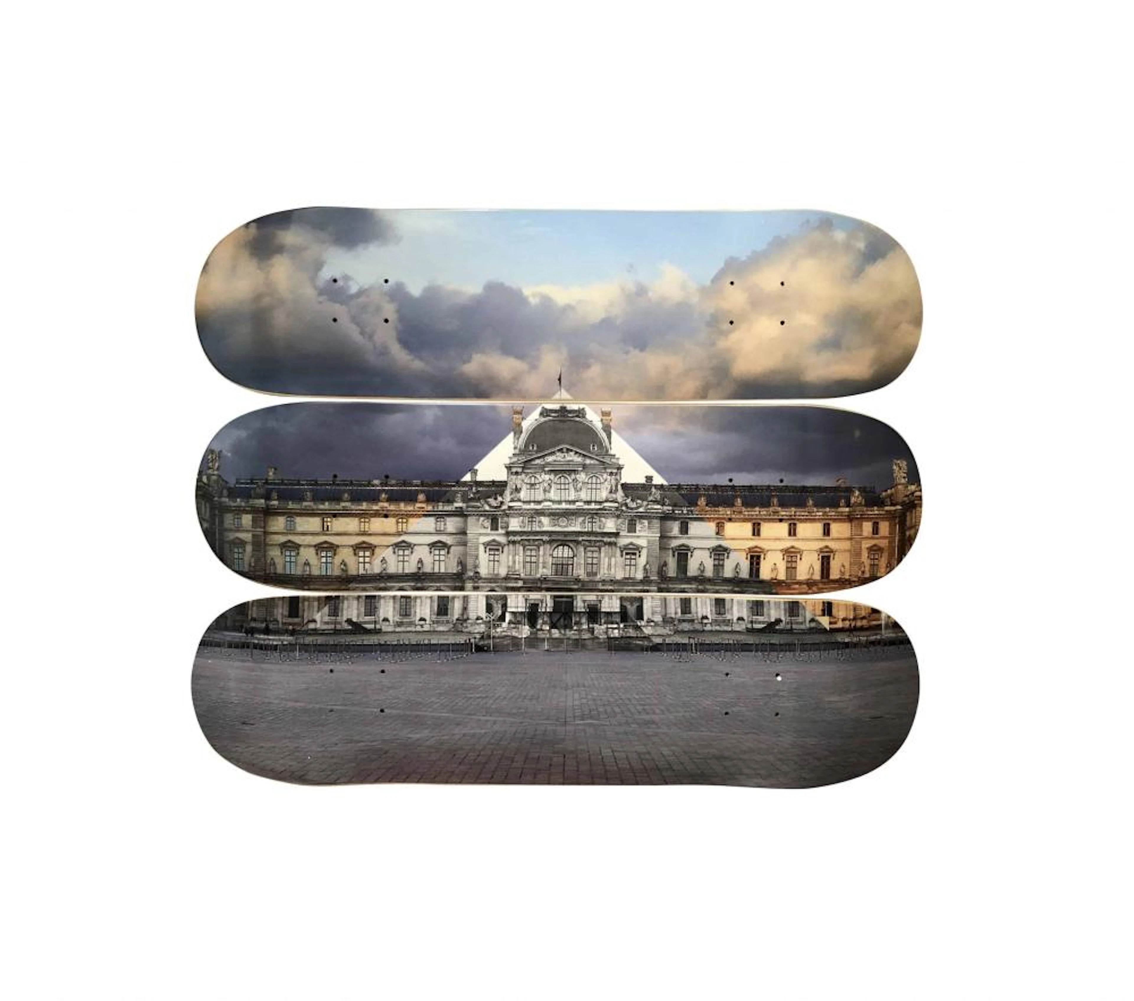JR La Pyramide Skateboard Skate Deck Triptych Set