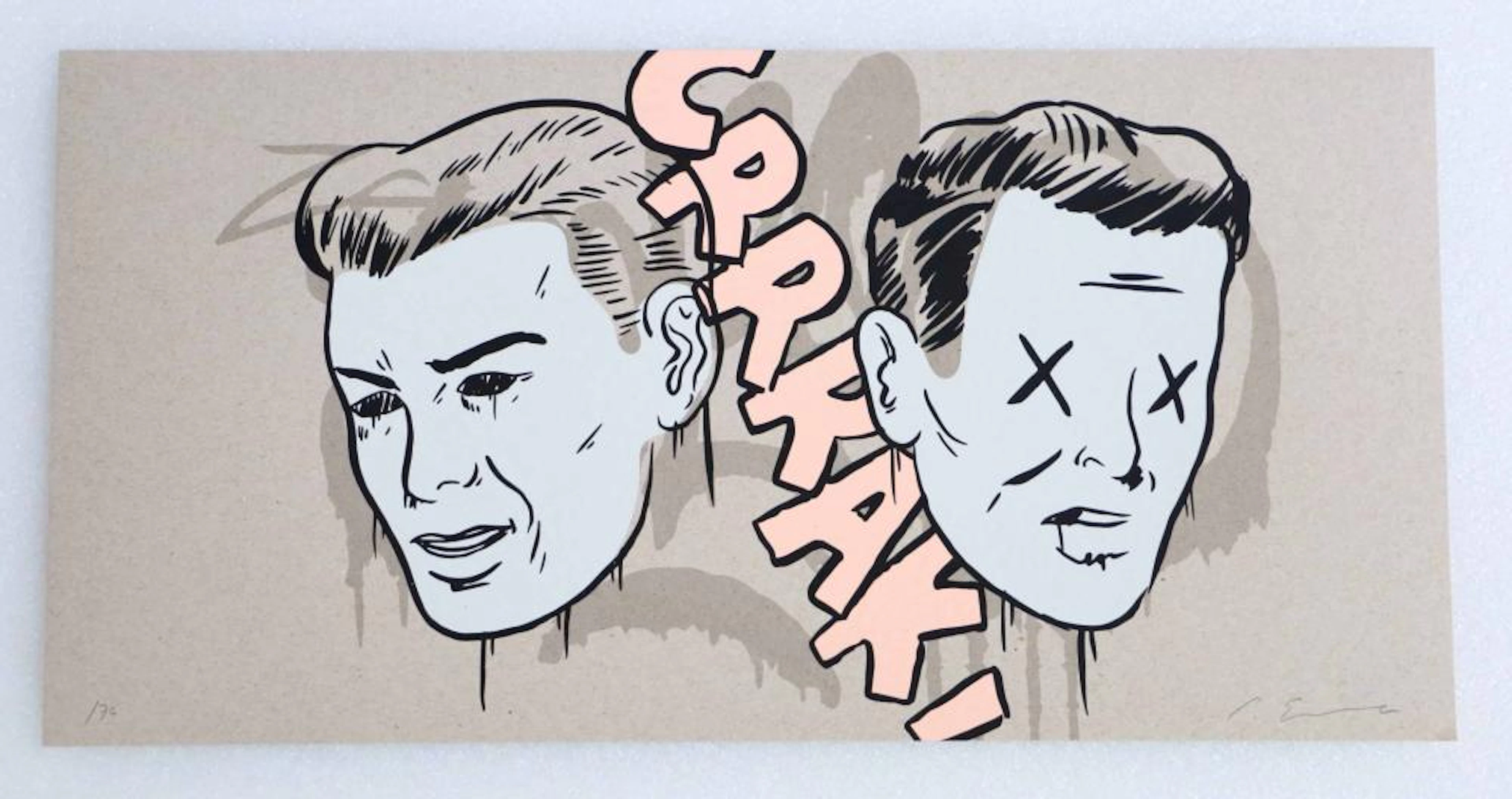Cote Escriva Screen Print Limited Edition of 70