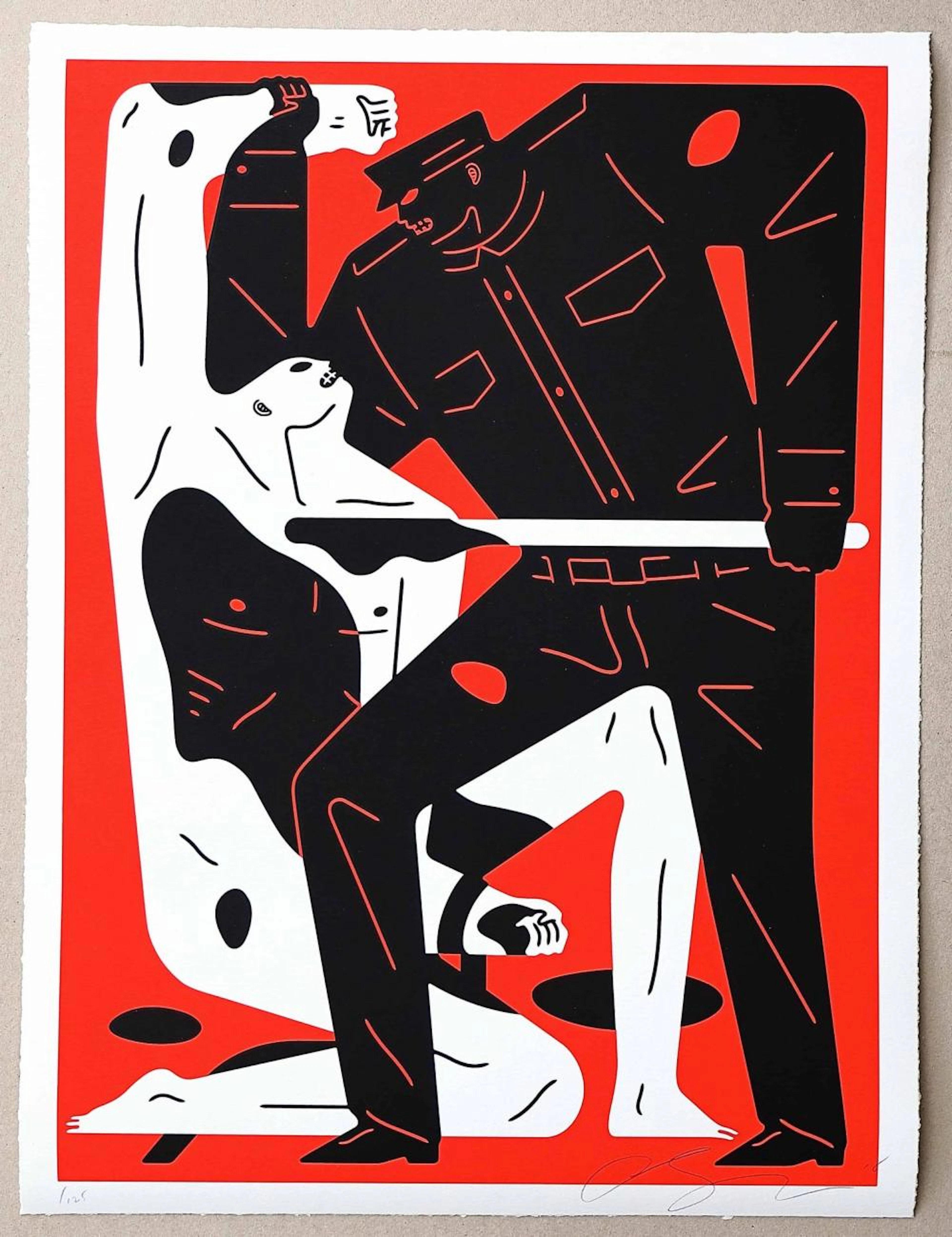 Cleon Peterson Blood & Soil III Print Black LTD ED 125