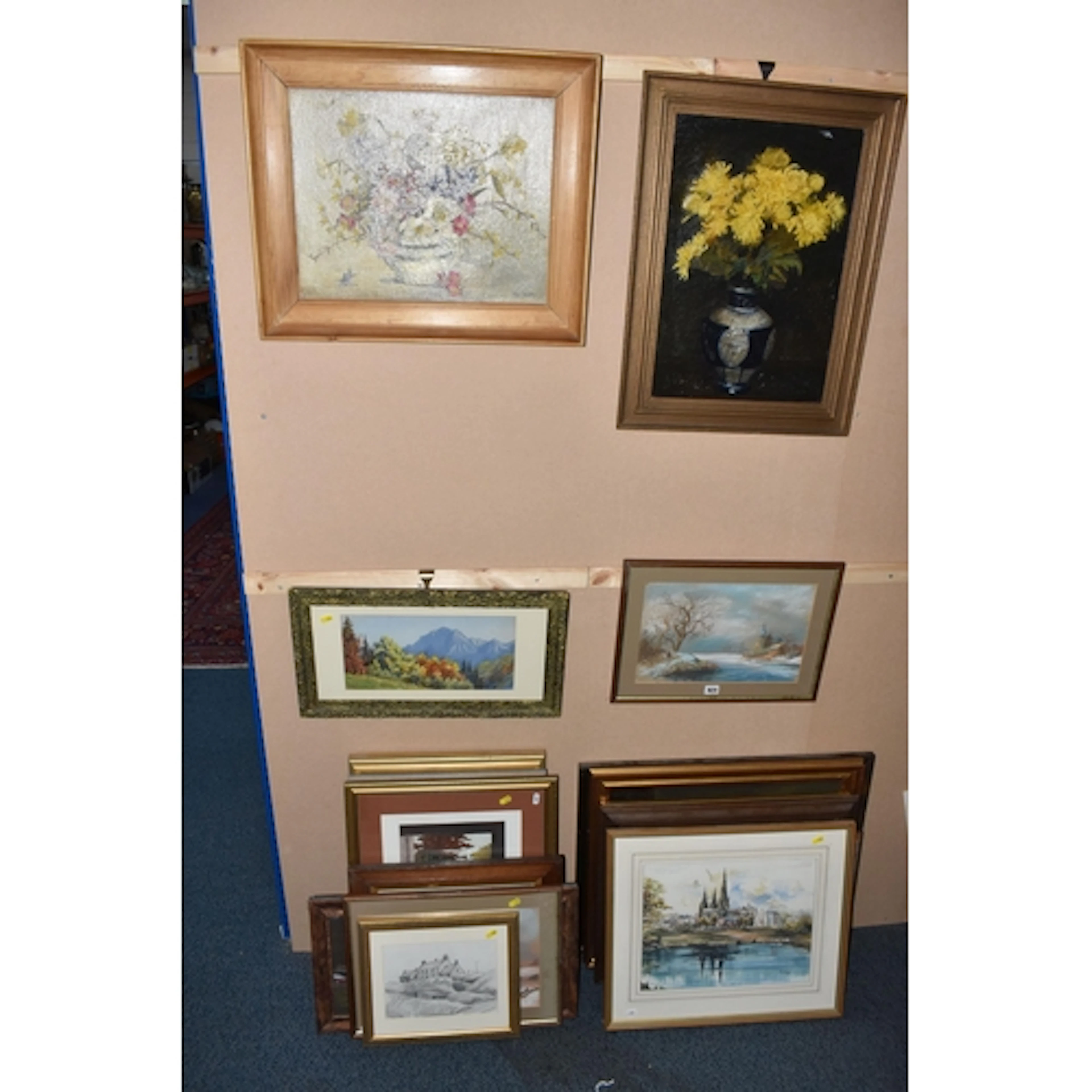 A COLLECTION OF 20TH CENTURY PICTURES, to include a Peggy Ba...