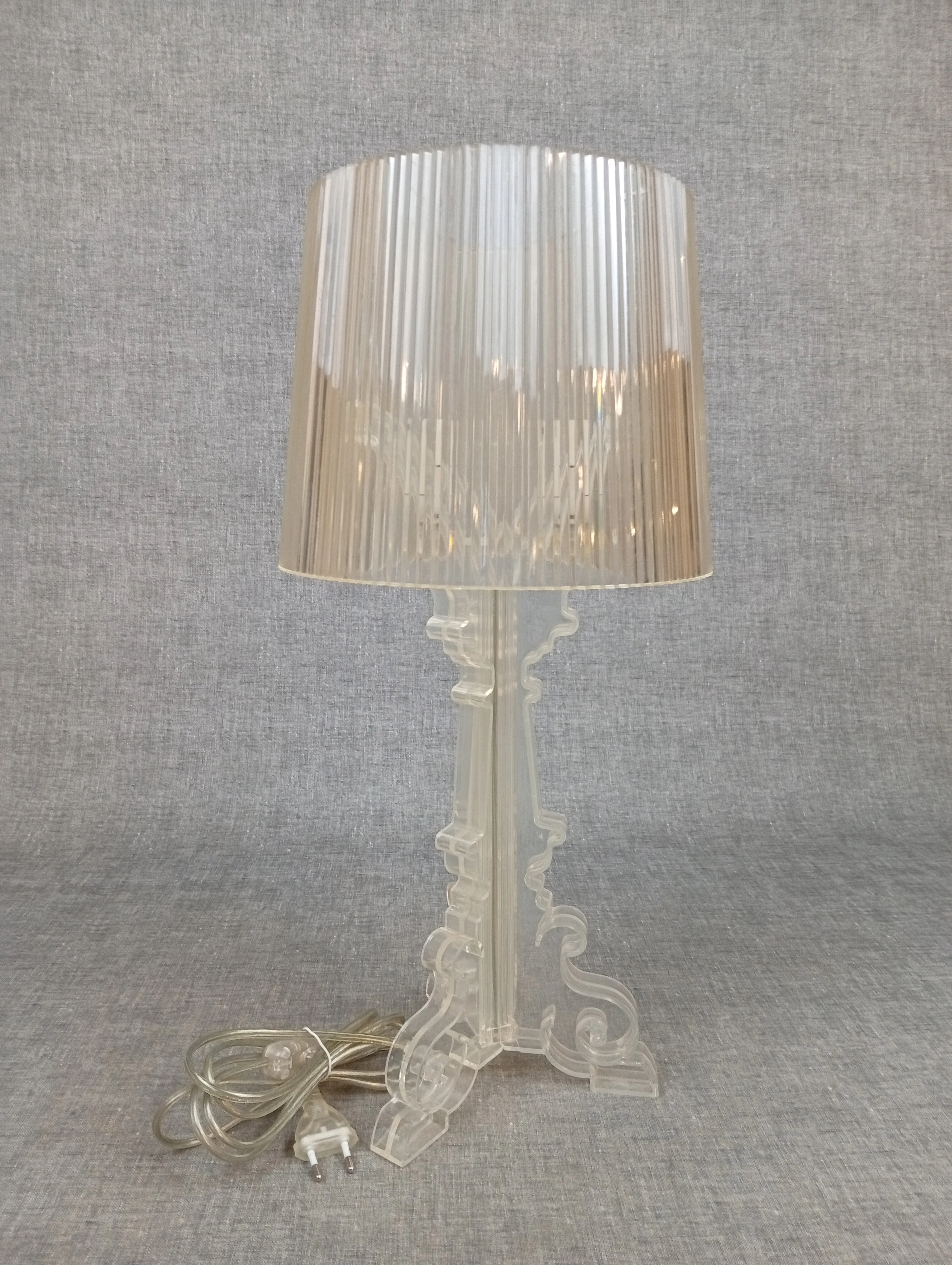 FERRUCCIO LAVIANI. Bordslampa. "Bourgie", plast, Kartell. 2000-talet.