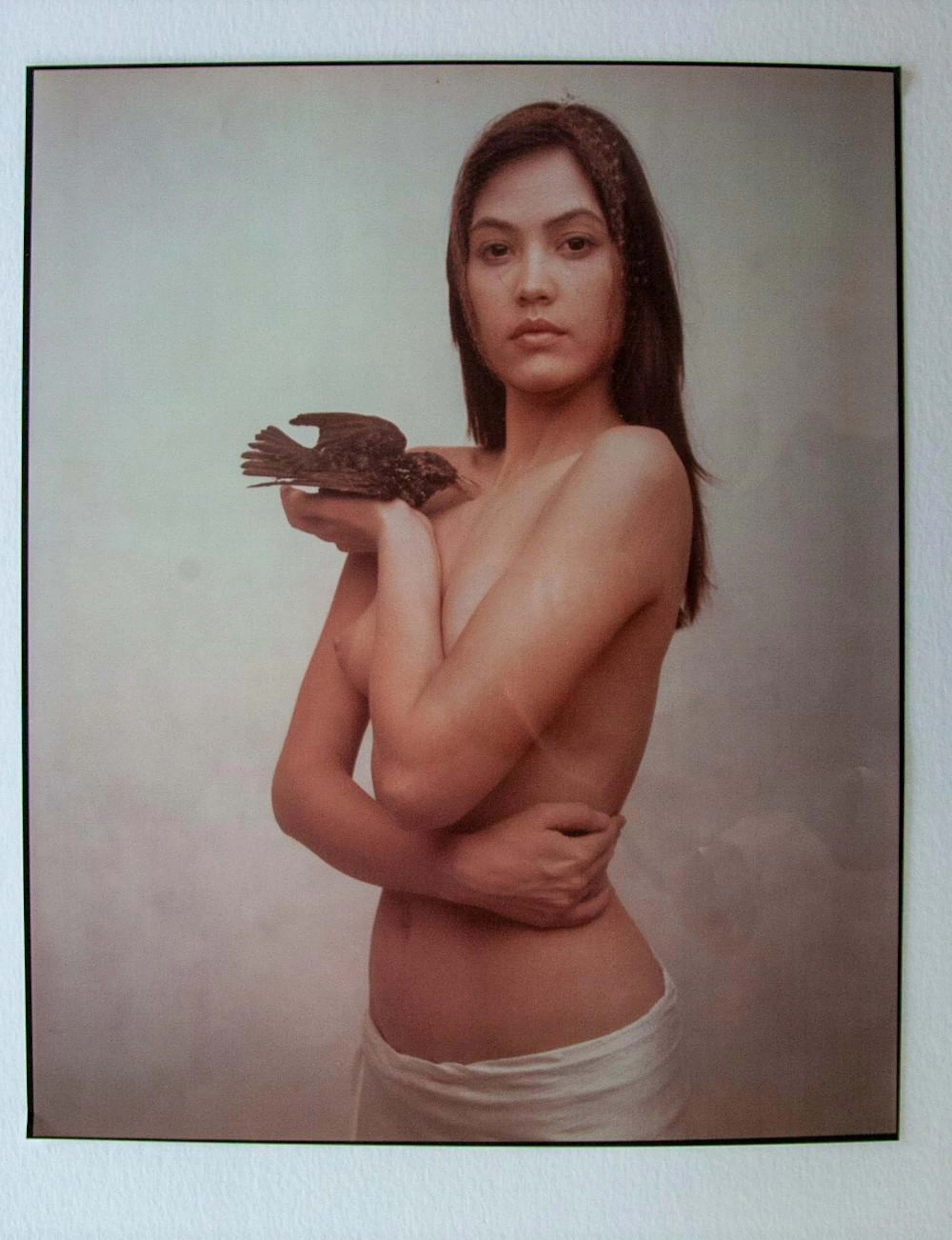 Joyce Tenneson. Woman with bird.